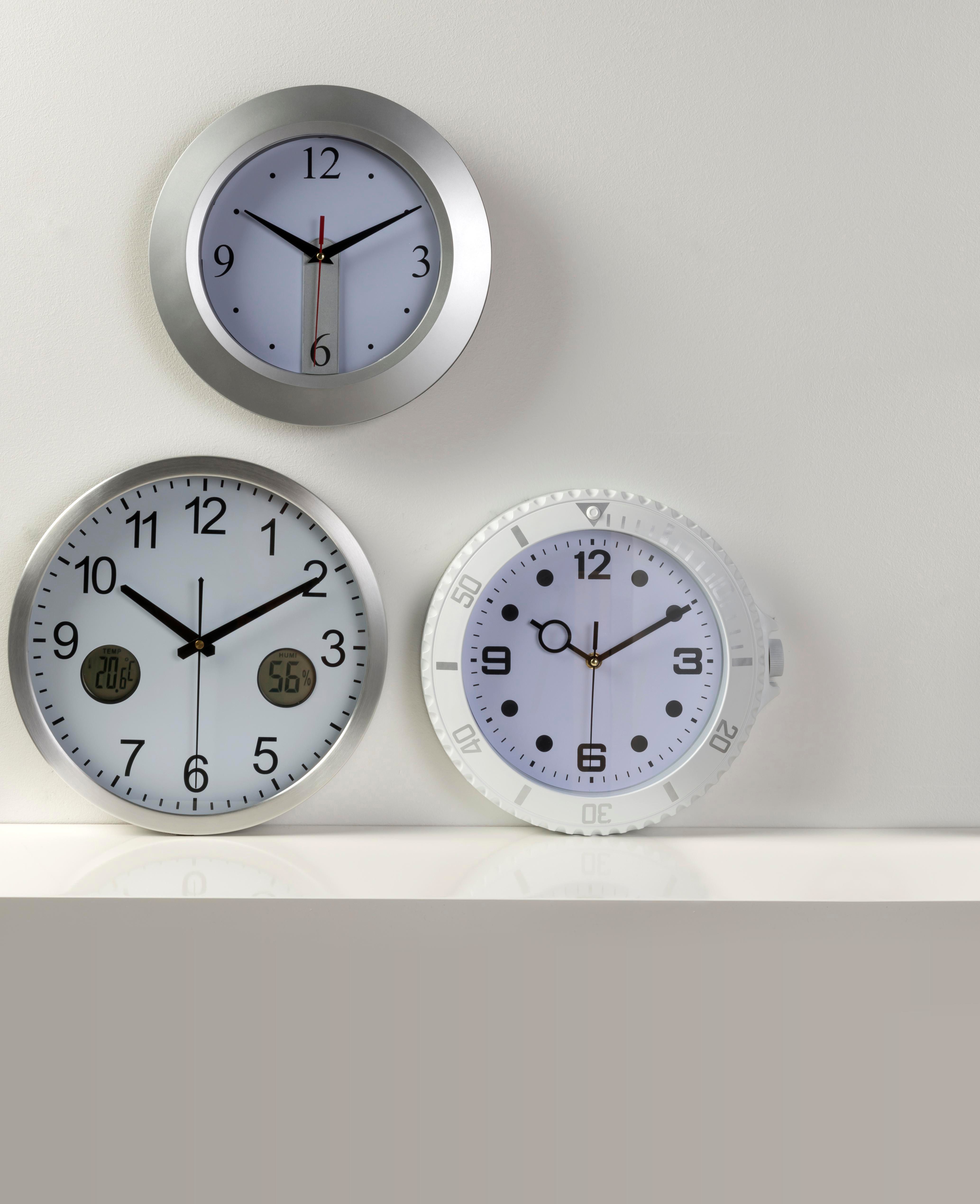 Vue 3 de Horloge murale Ali | Personnalisable