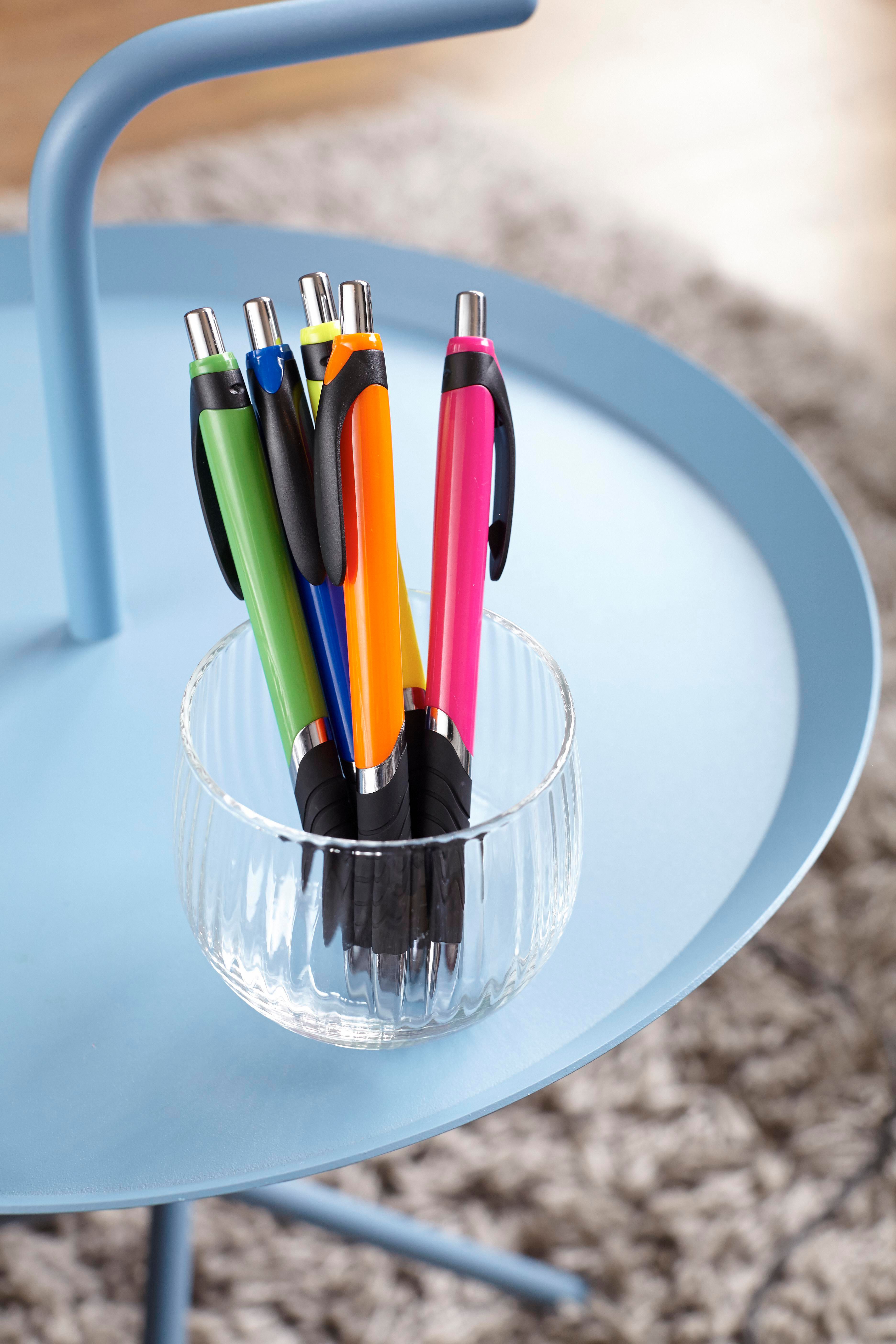 Vue 6 de Stylo bille Thiago | Grip en caoutchouc