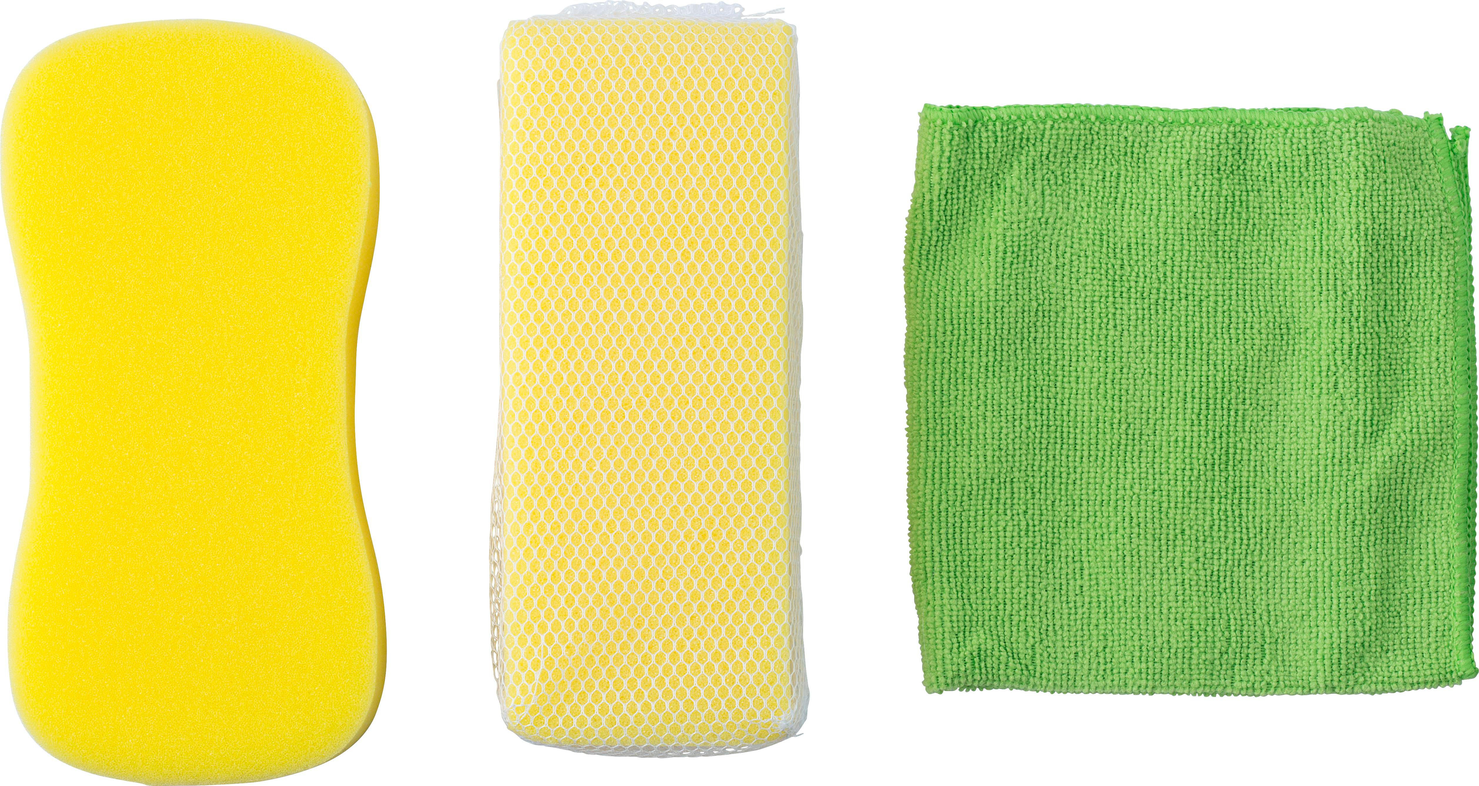 Vue 4 de Kit de lavage auto Aaliyah | Polyester | 3 pièces