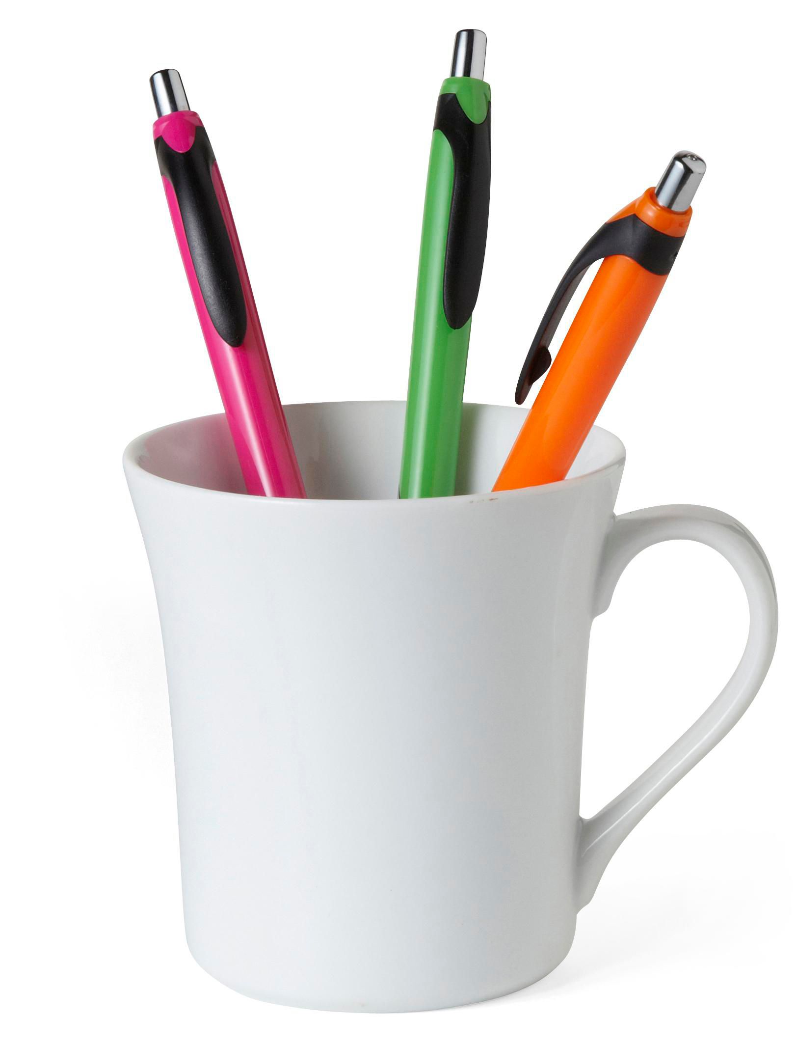 Vue 5 de Stylo bille Thiago | Grip en caoutchouc