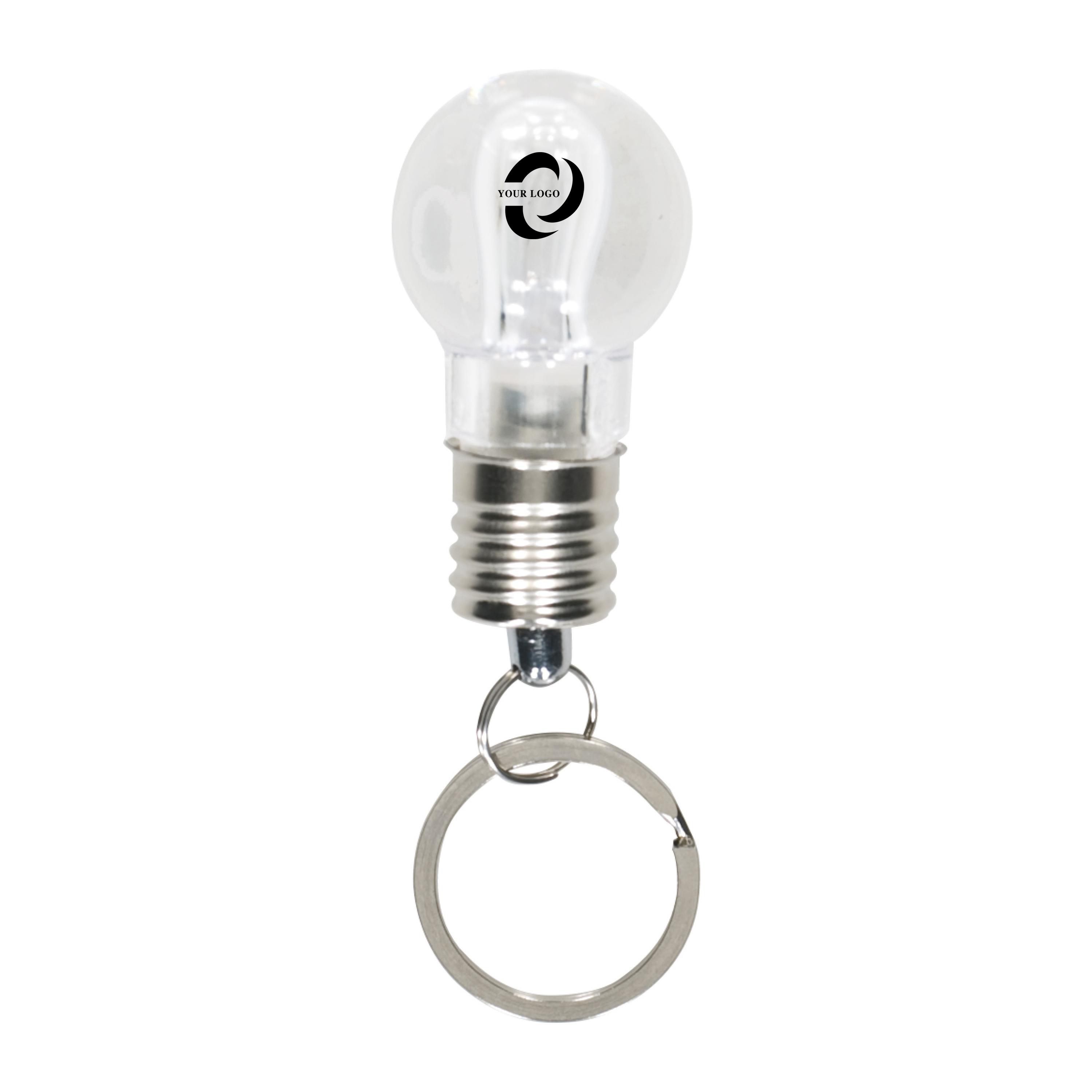 Vue 4 de Porte-clés Hakeem | Plastique | Forme d'ampoule | LED