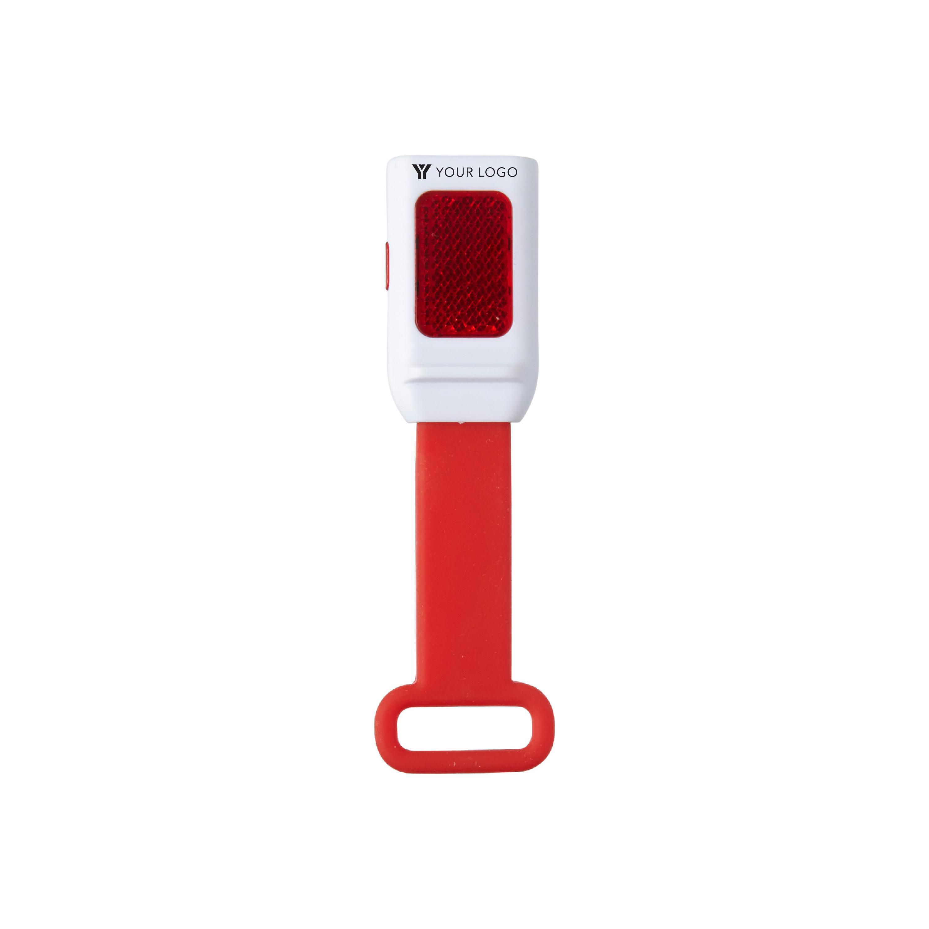 Vue 7 de Lumière vélo Duncan | Plastique | 3+1 LED | Sangle silicone
