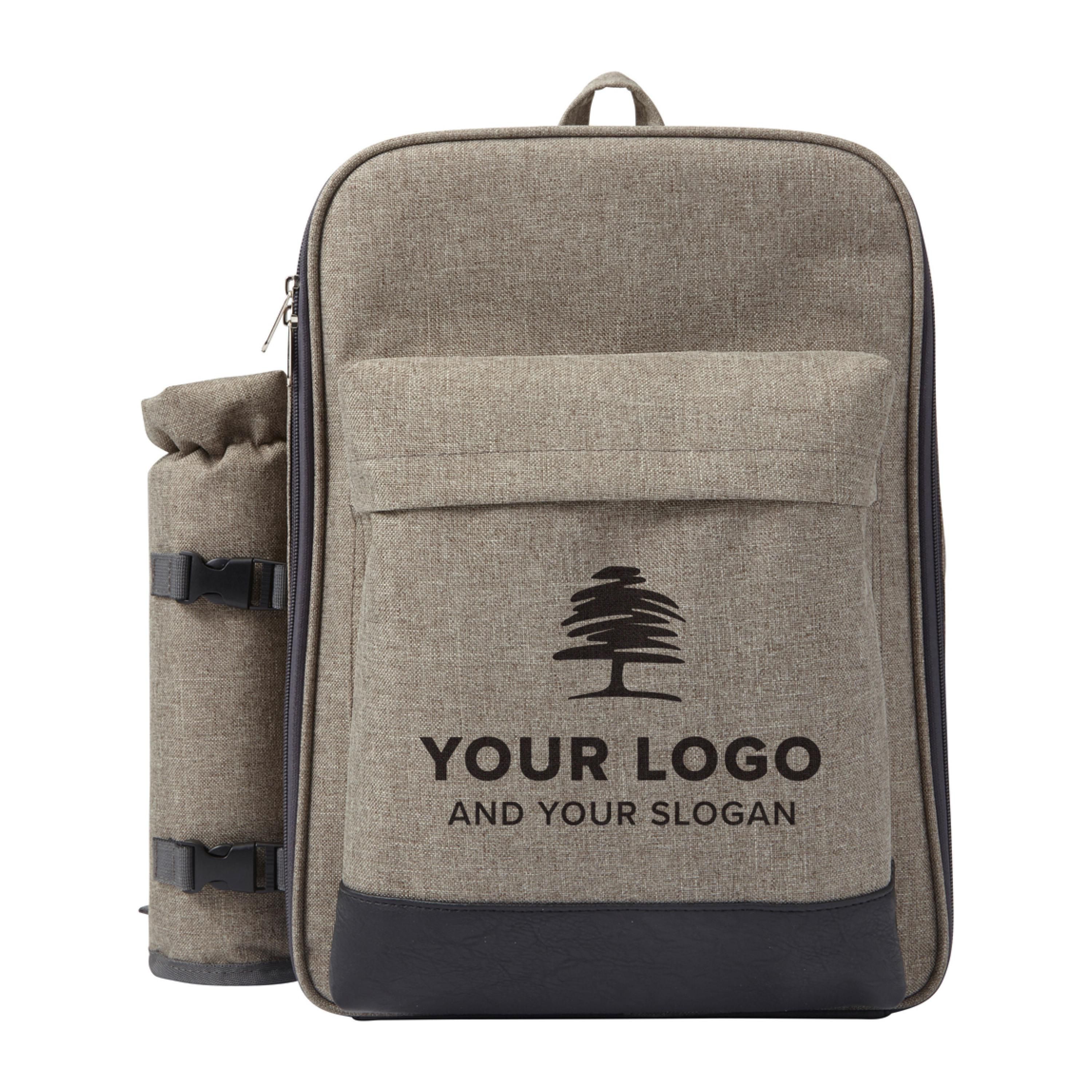 Vue 6 de Sac à dos de pique-nique Allison | Polyester | 4 personnes