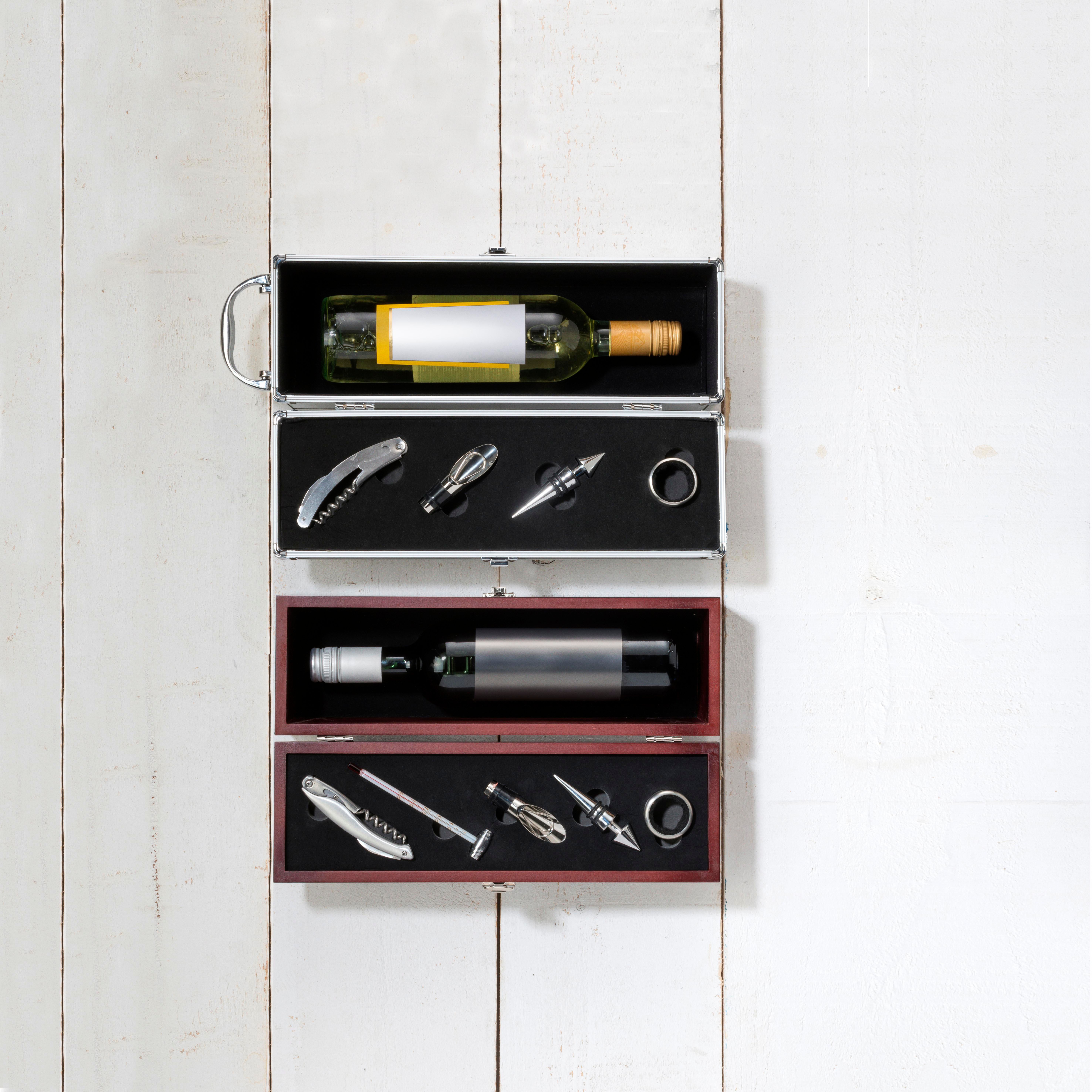 Vue 3 de Set à vin Nikita | Bois