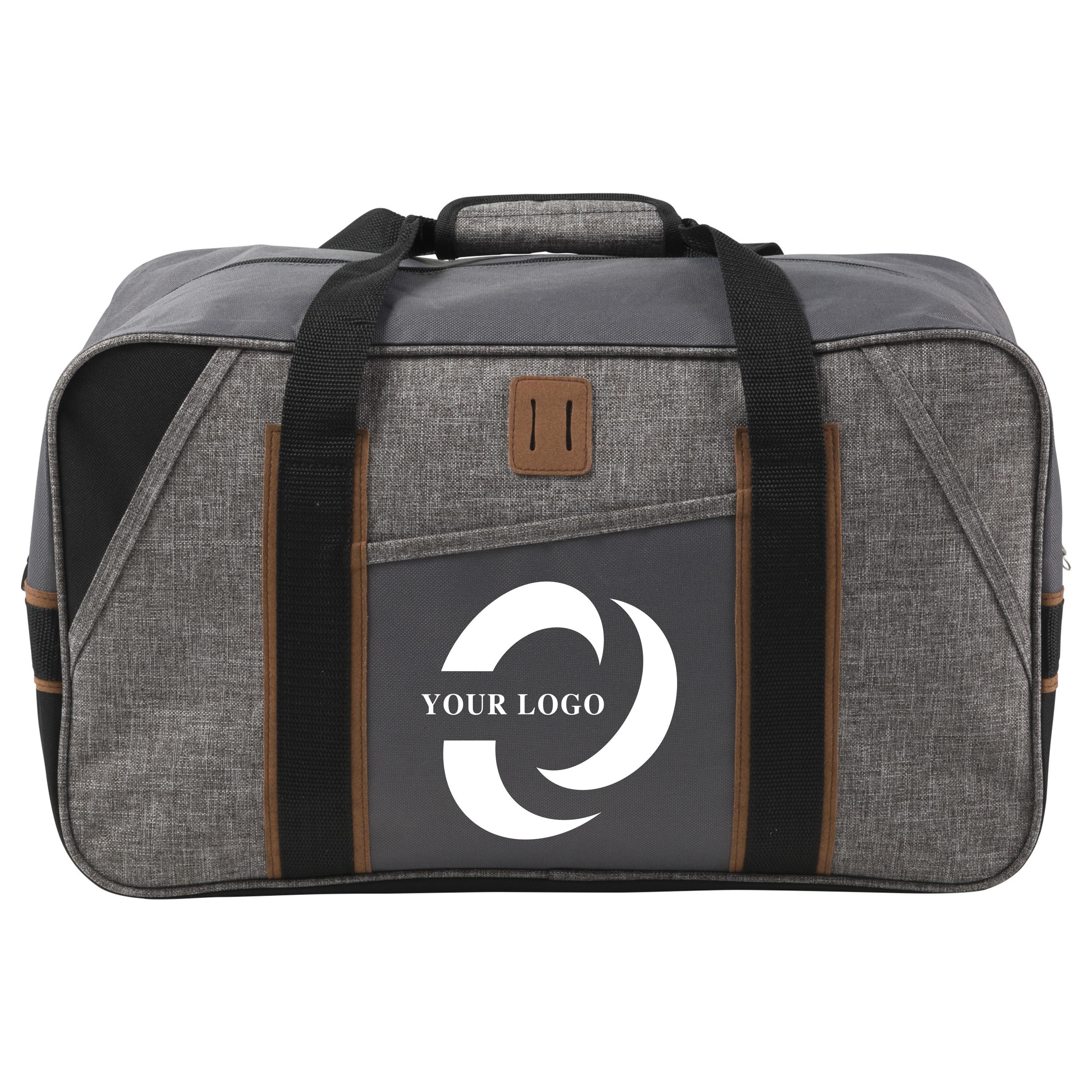 Vue 4 de Sac de sport Rochelle | Polycanvas 600D | Détails simili-cuir