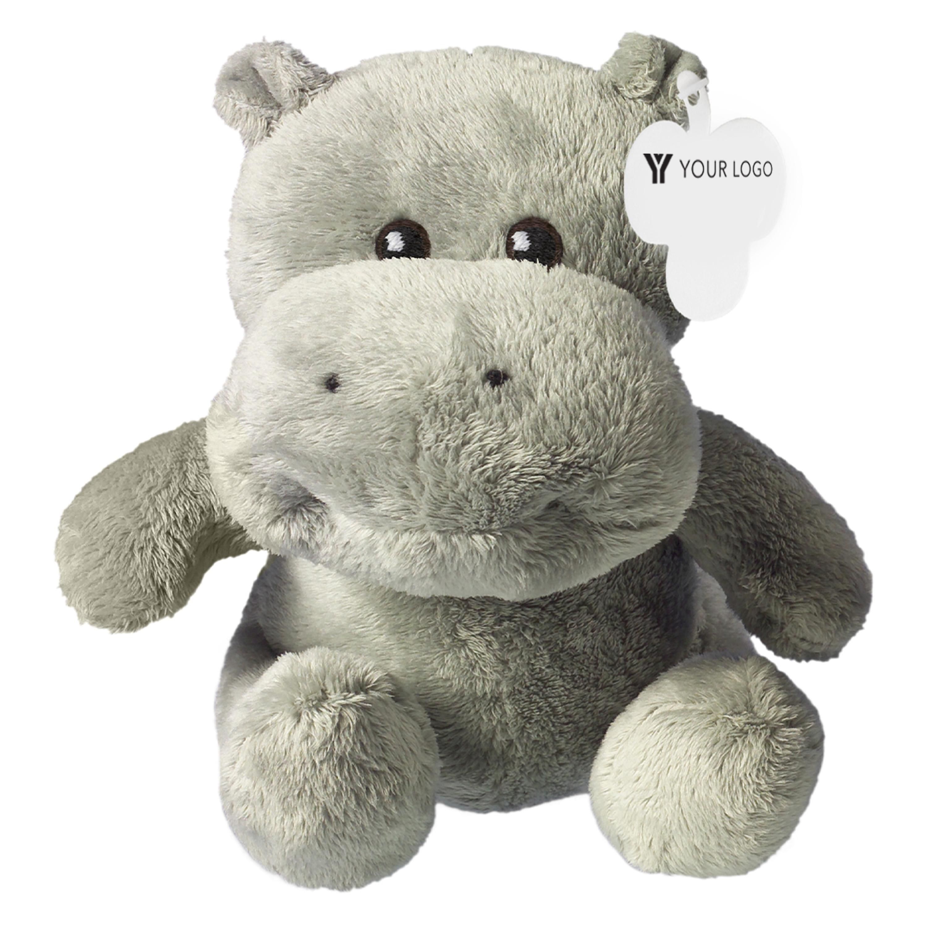 Vue 5 de Hippopotame en peluche Geraldine