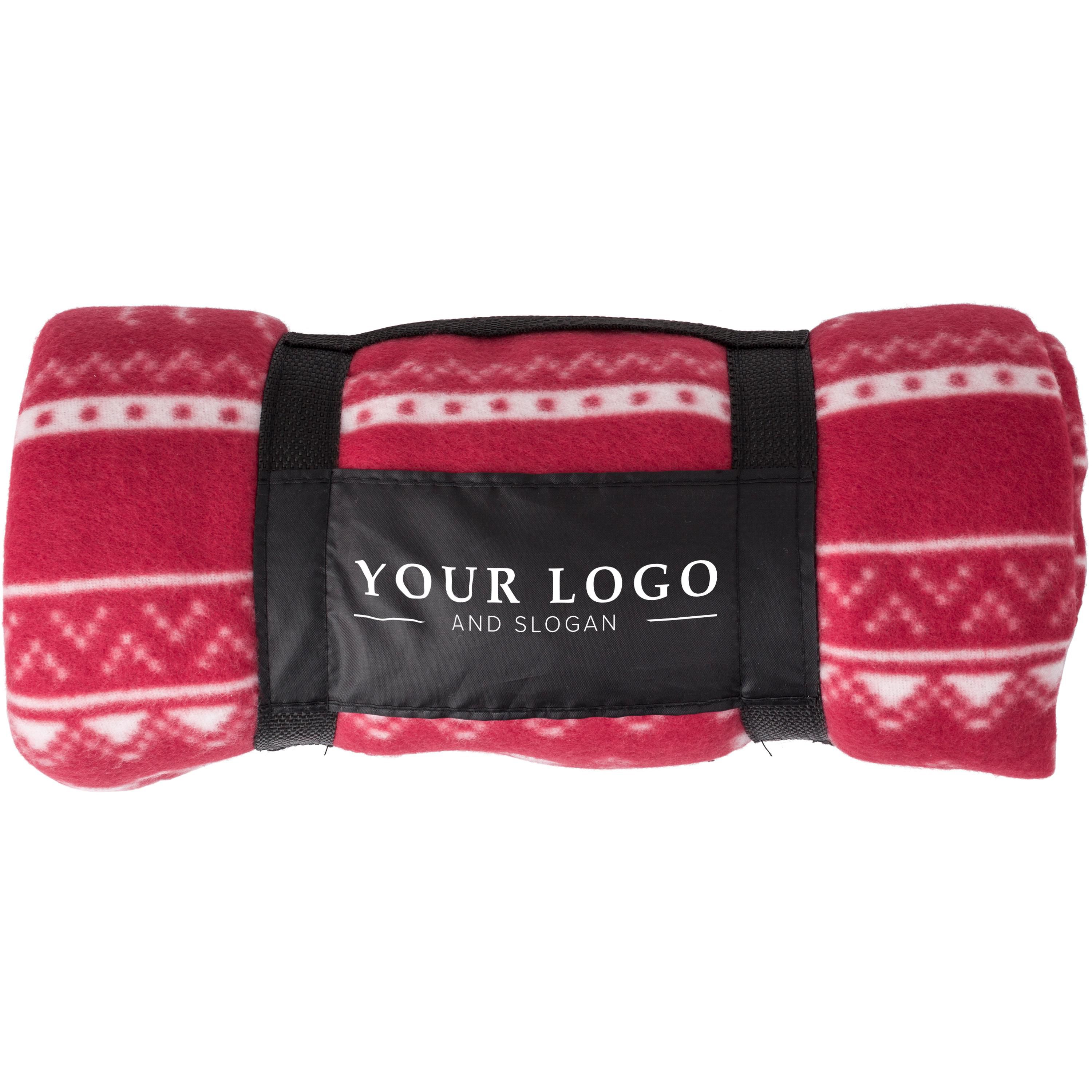 Vue 6 de Couverture polaire Jane | Motif renne