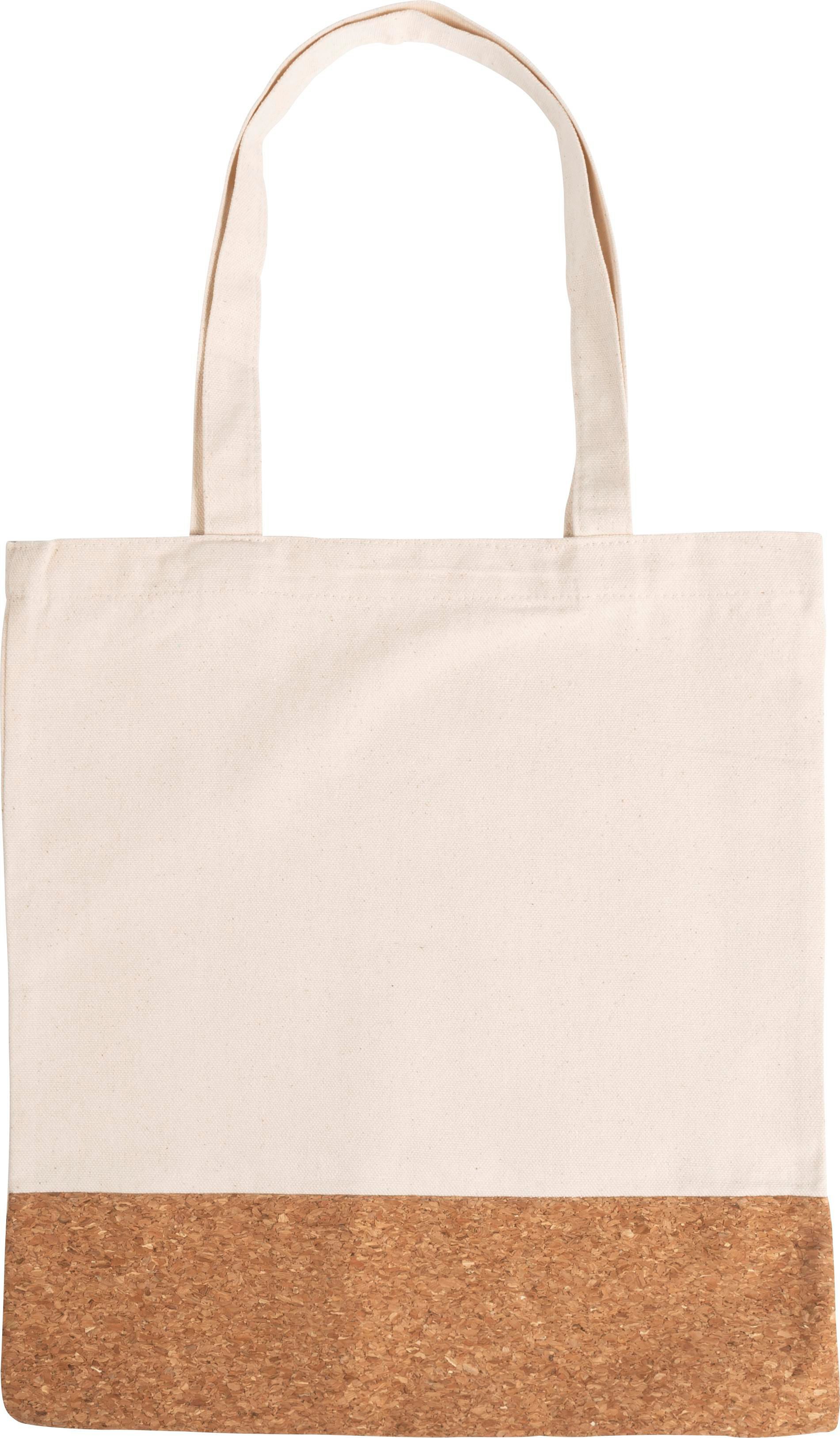 Vue 6 de Sac de courses Dalia | Coton | Détail en liège