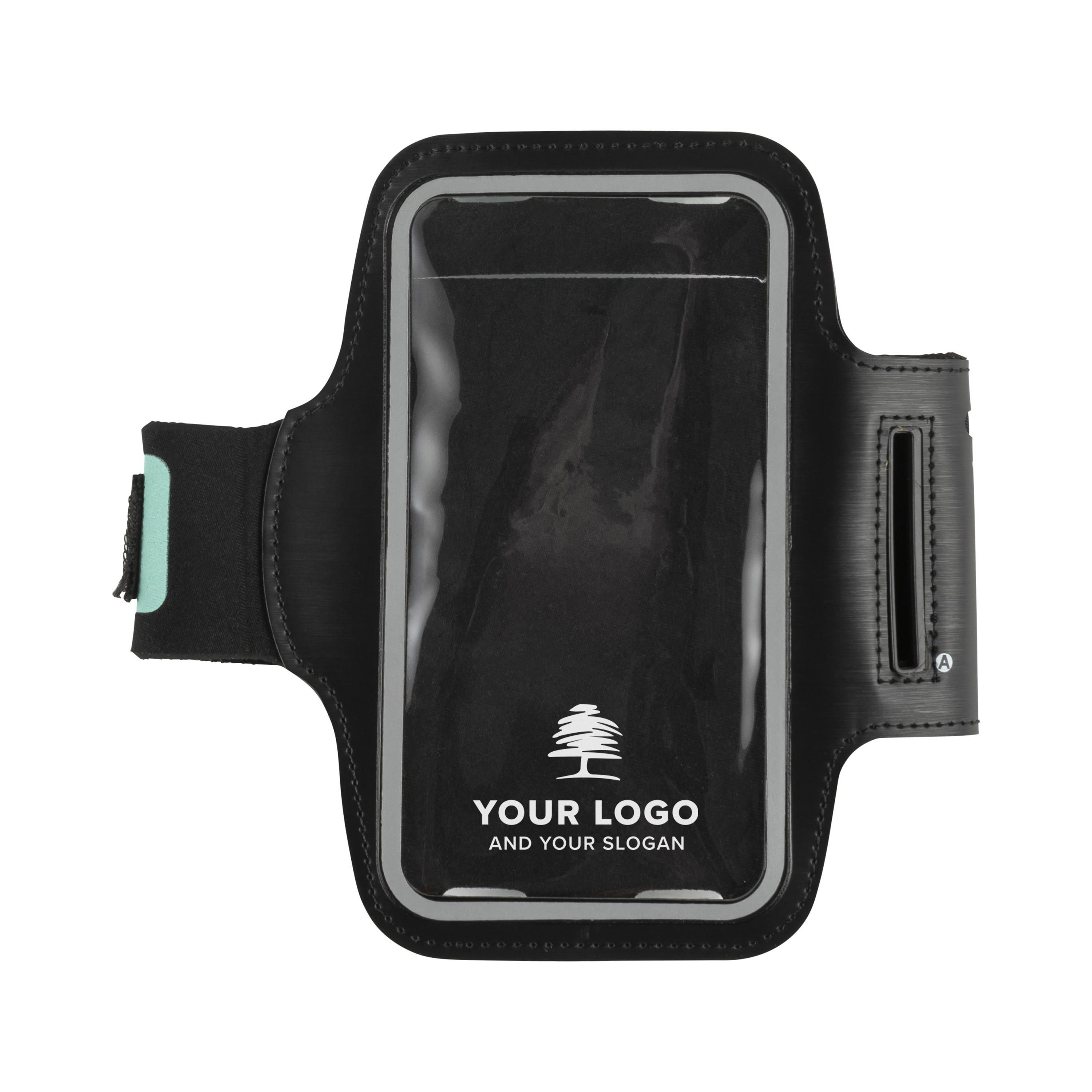 Vue 6 de Brassard téléphone Danny | Plastique et velcro