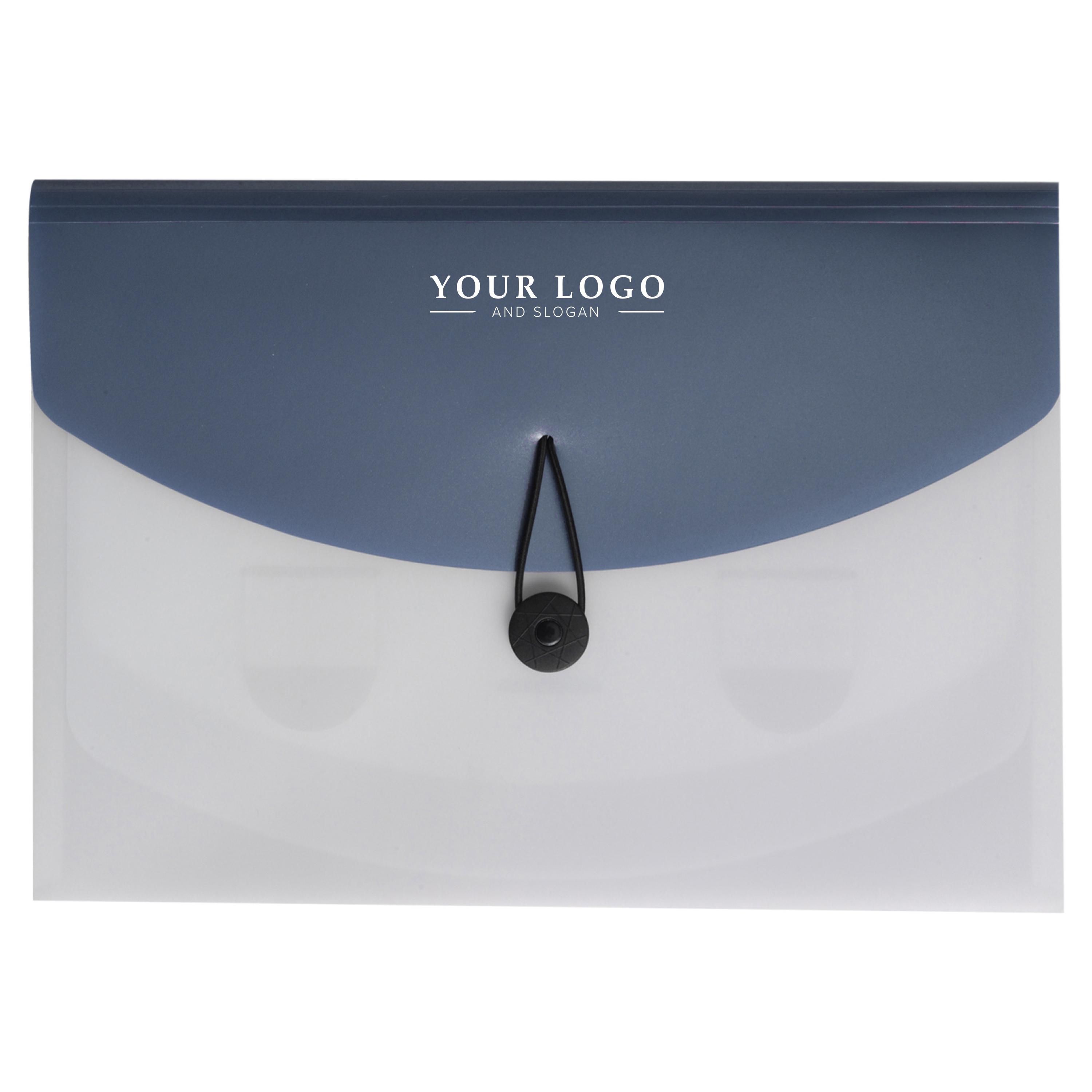 Vue 4 de Sac à documents Louise | Plastique | A4 | Extensible