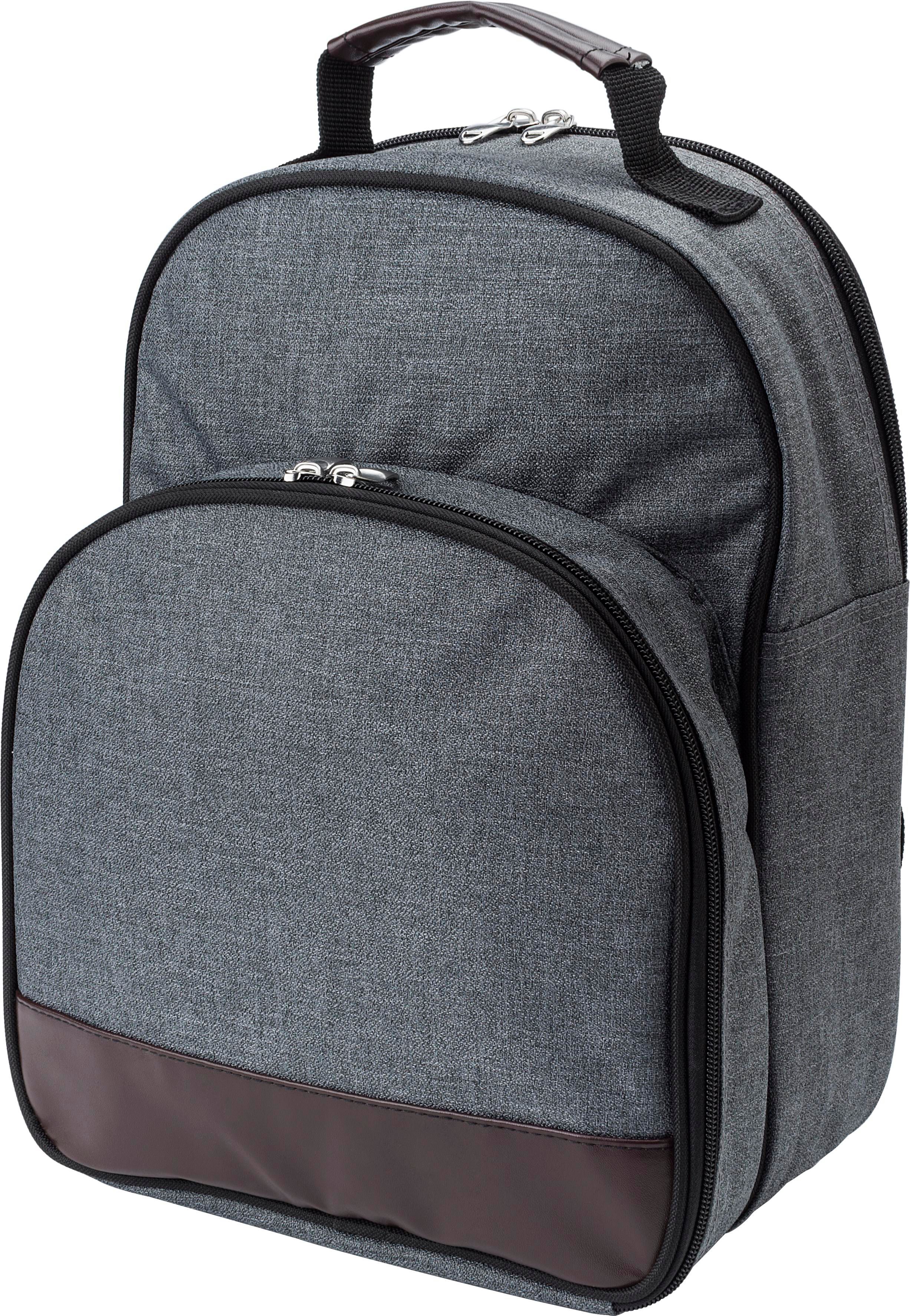 Vue 2 de Sac à dos pique-nique Jolie | Polycanvas | 2 personnes