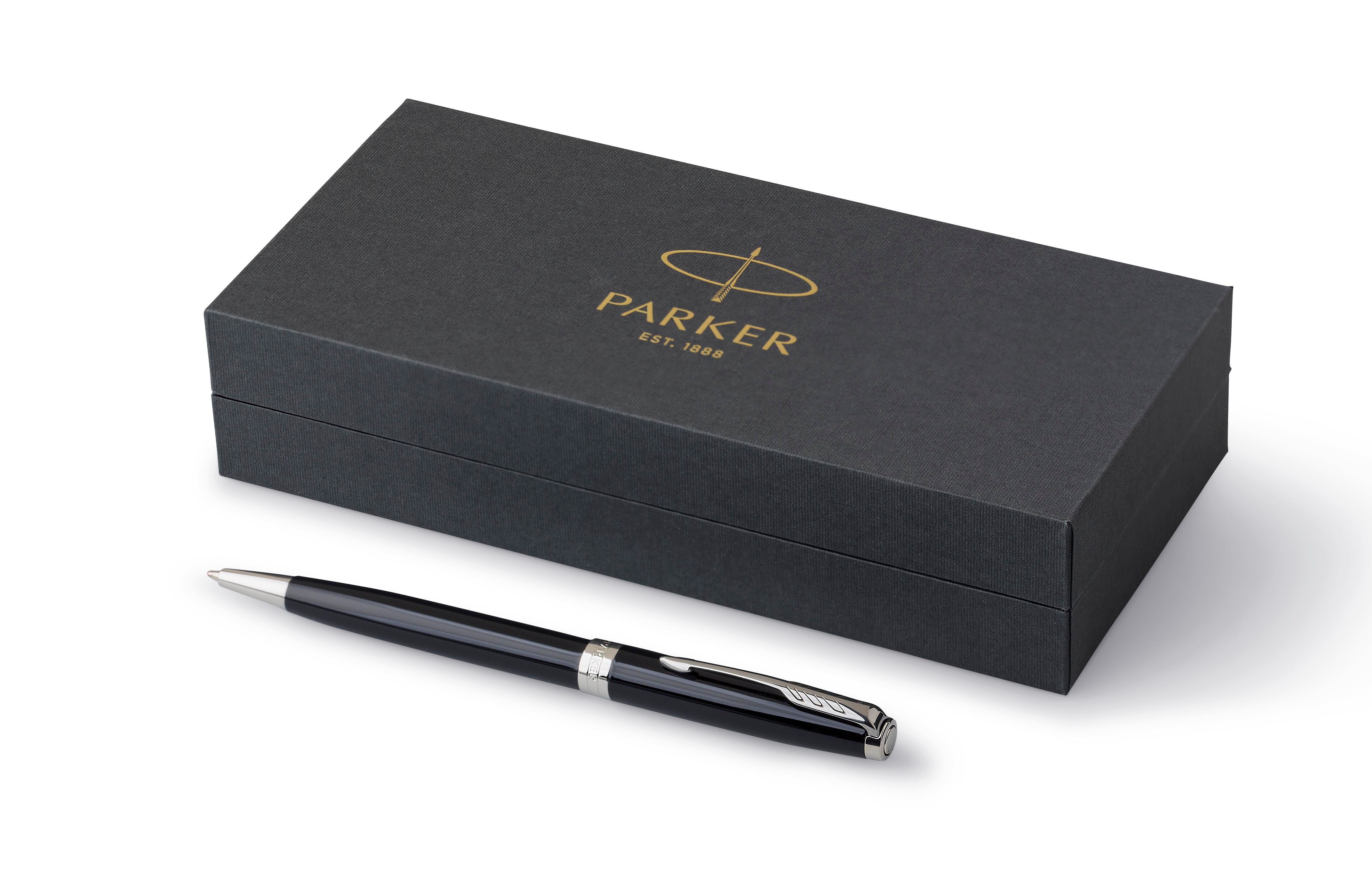 Vue 11 de Parker Sonnet stylo bille | Finitions chromées