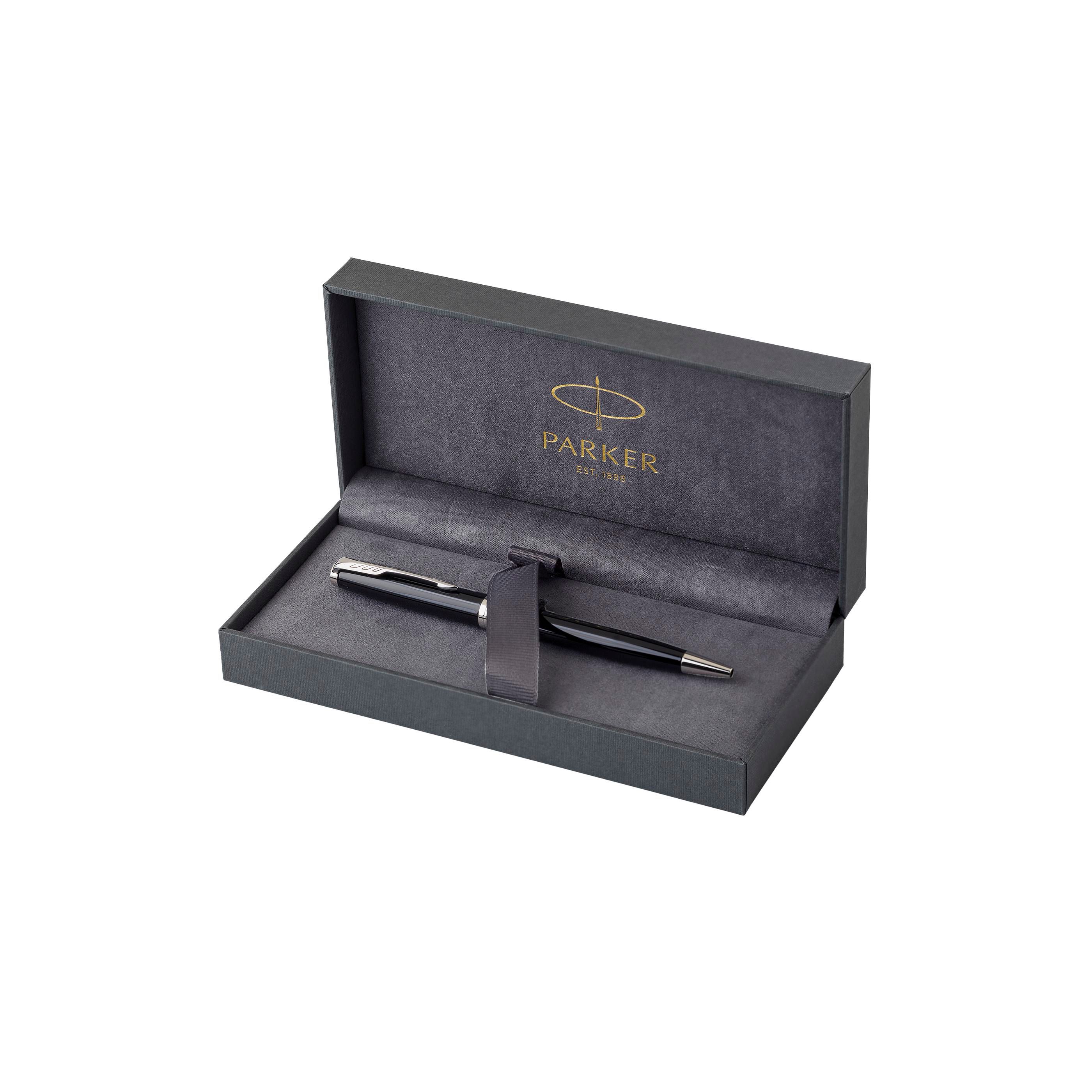 Vue 8 de Parker Sonnet stylo bille | Finitions chromées