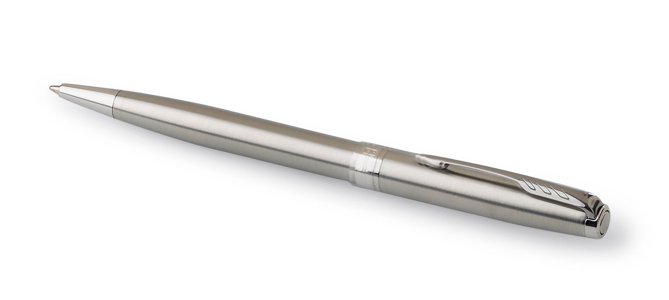 Vue 6 de Parker Sonnet stylo bille | Acier inoxydable