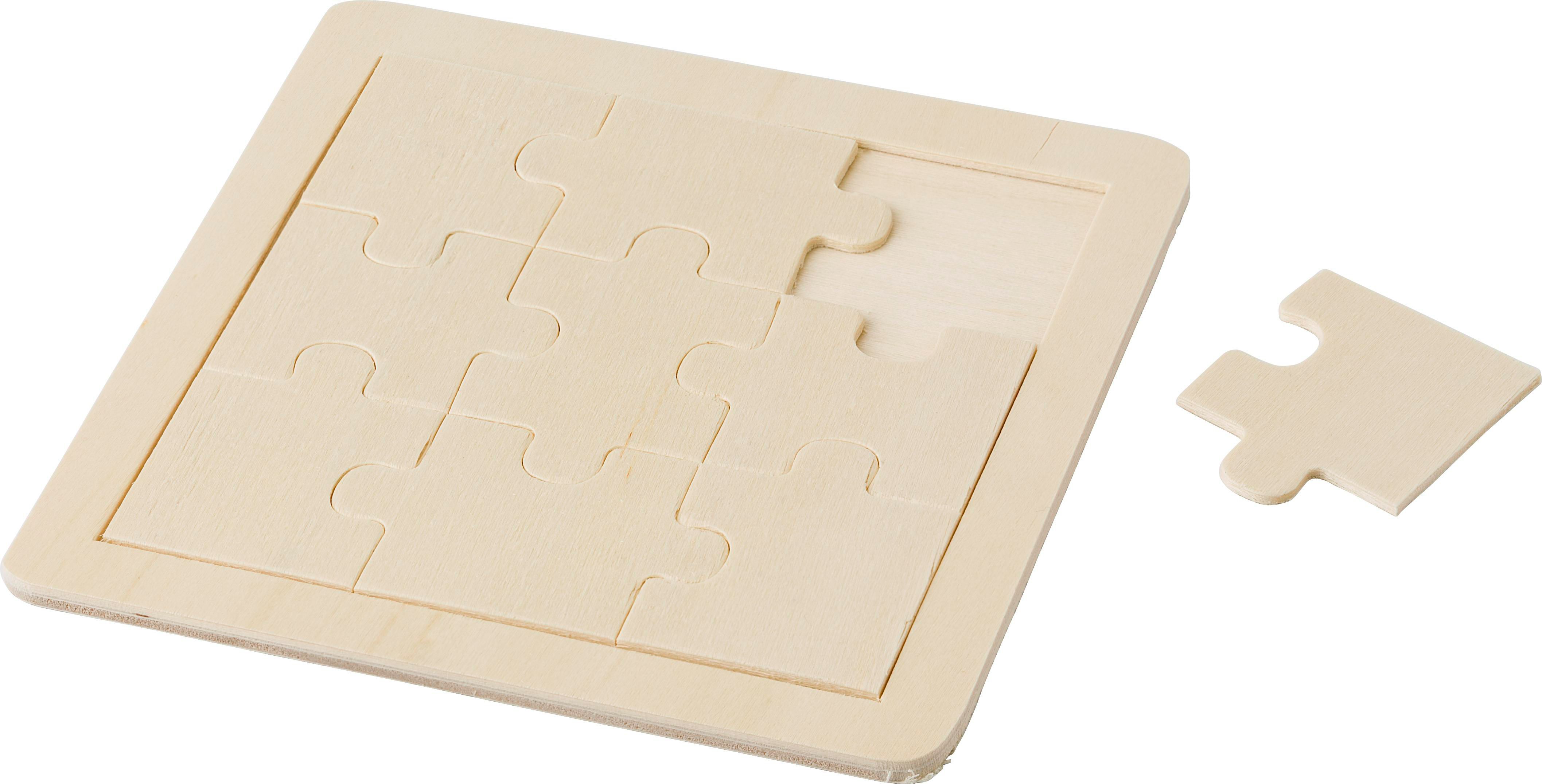 Vue 3 de Puzzle Alvaro | Bois | 9 pièces
