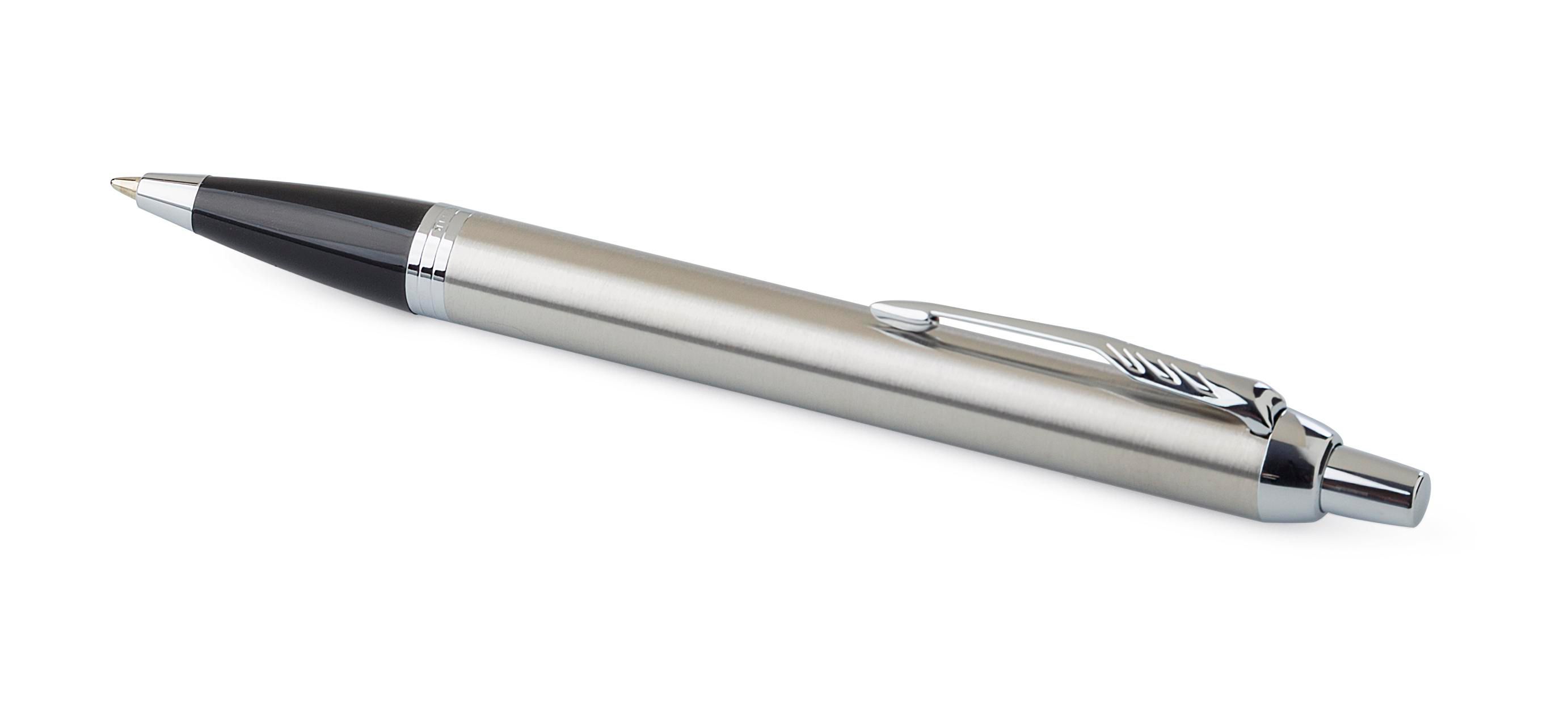 Vue 9 de Parker IM stylo bille | Laiton et chrome