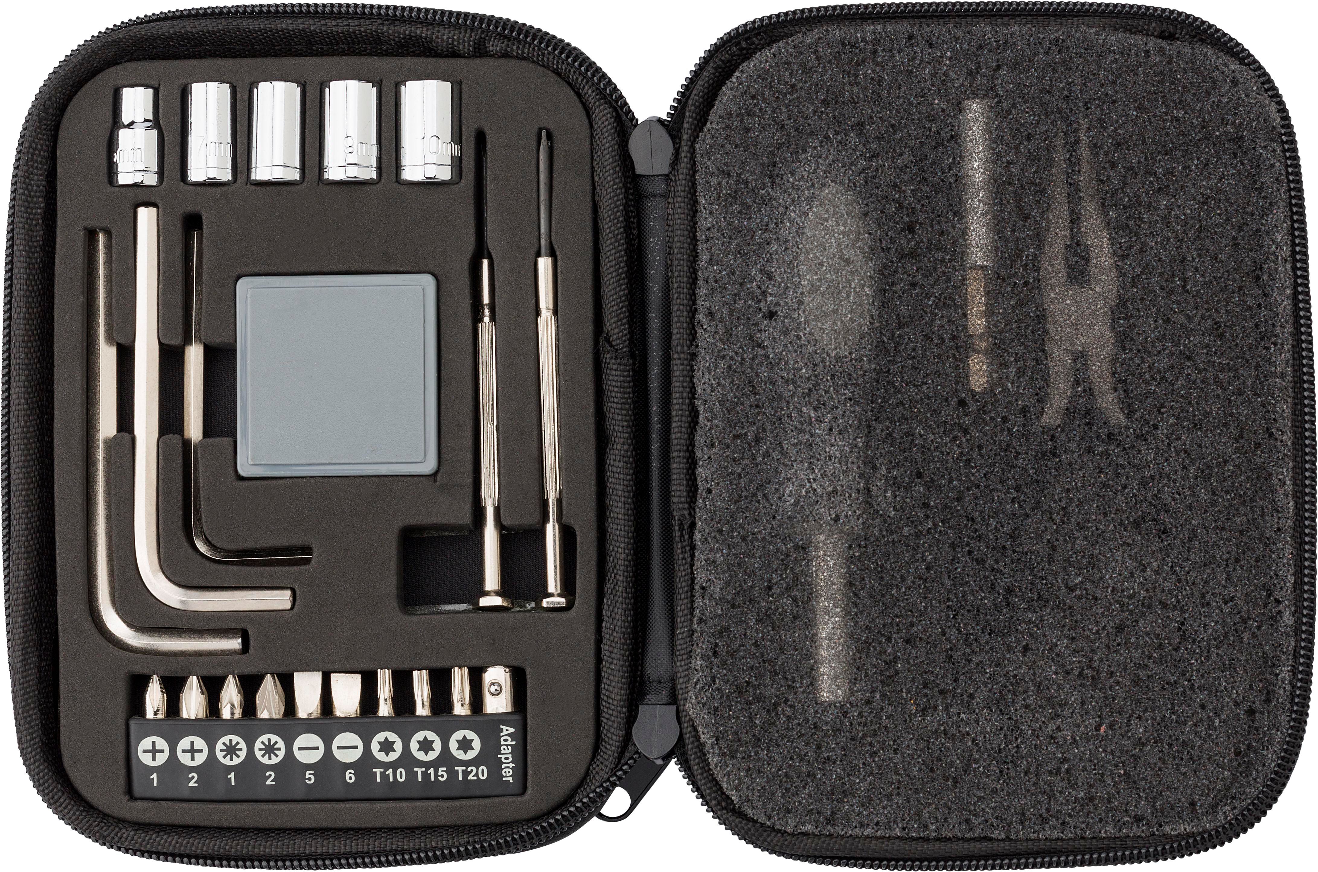 Vue 6 de Set d'outils Lani | 24 pcs | Étui synthétique