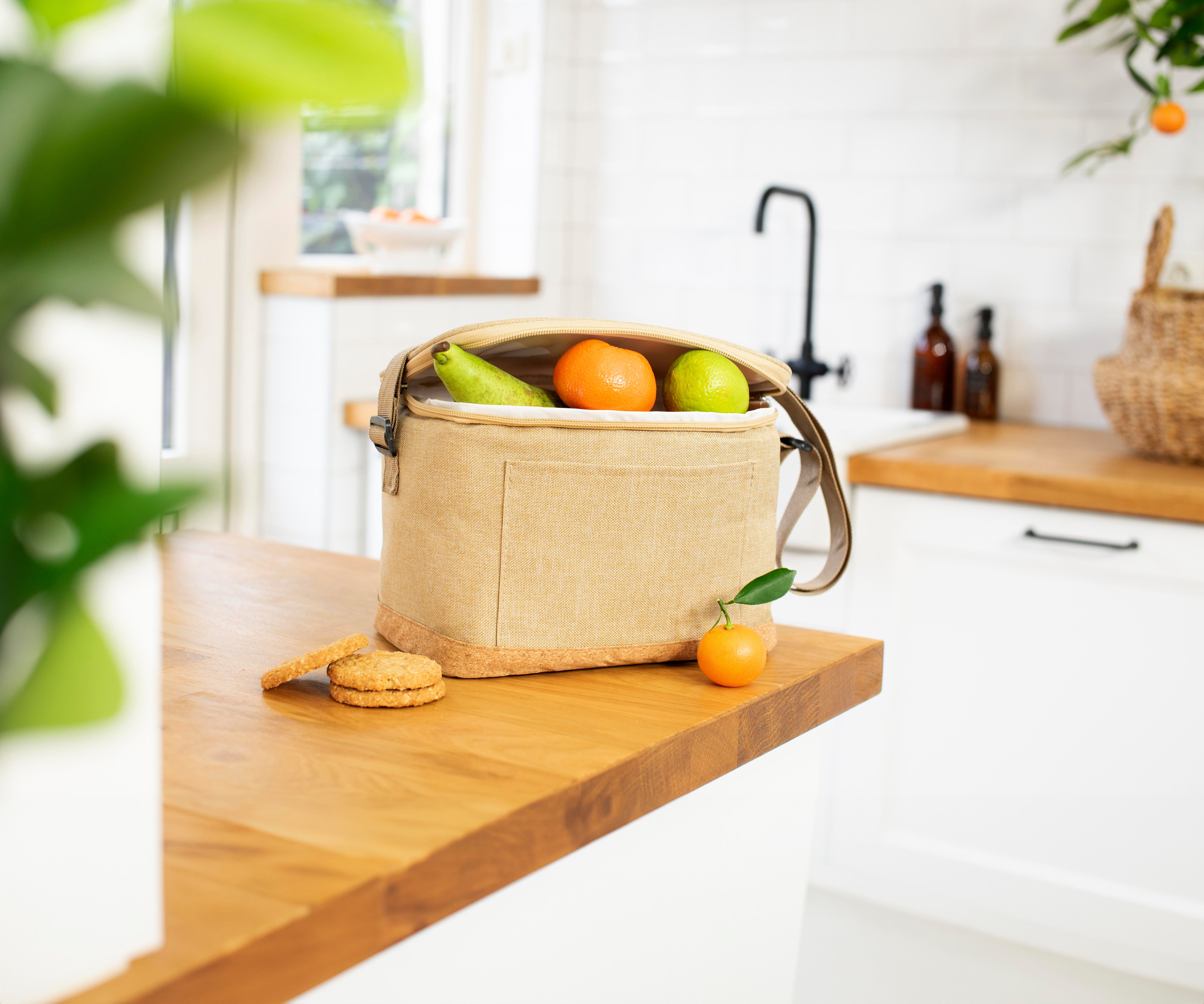 Vue 8 de Sac isotherme Sage | Recyclé | Liège | 3,5 l