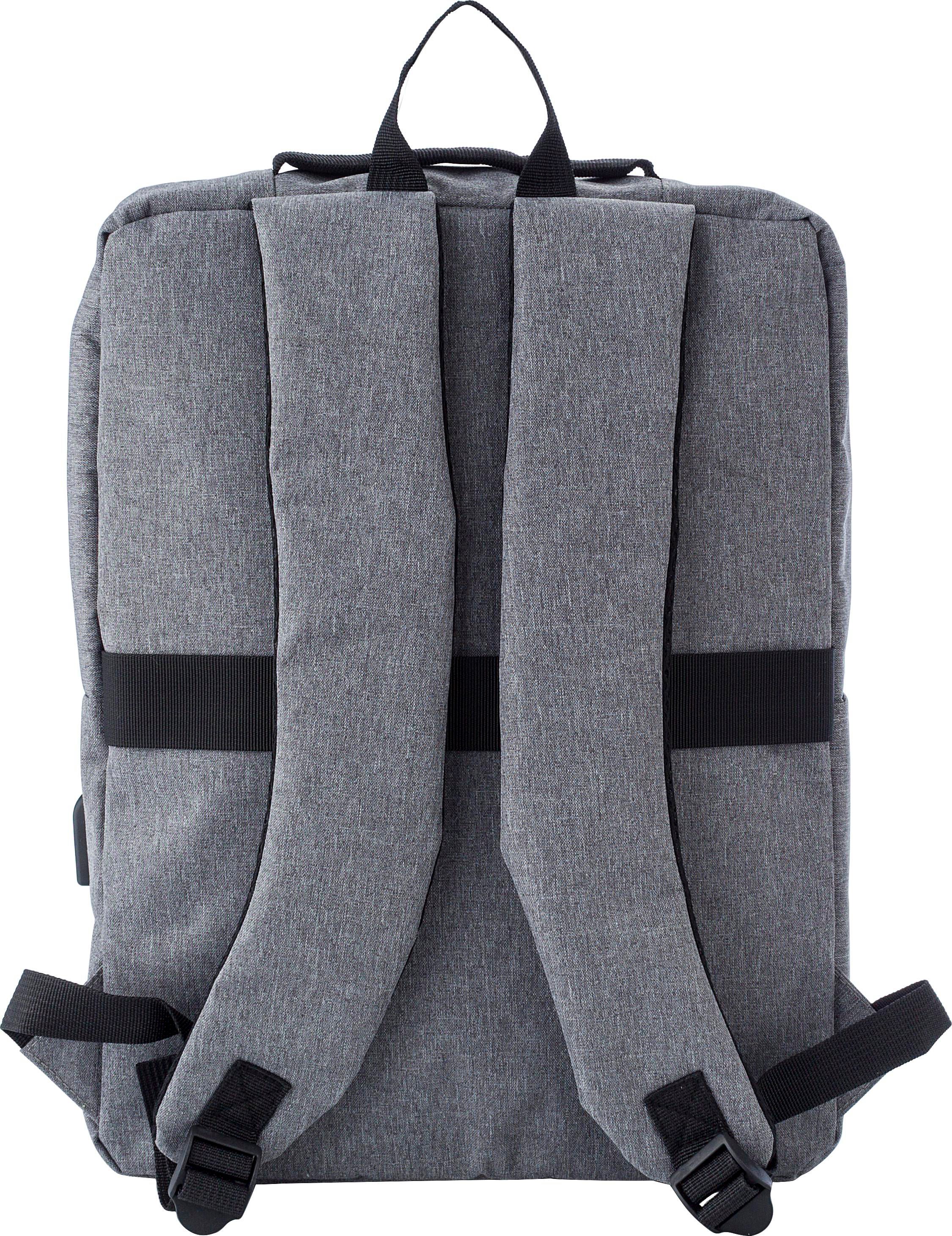 Vue 3 de Sac à dos pour ordinateur Carlito | 300D | 15 pouces