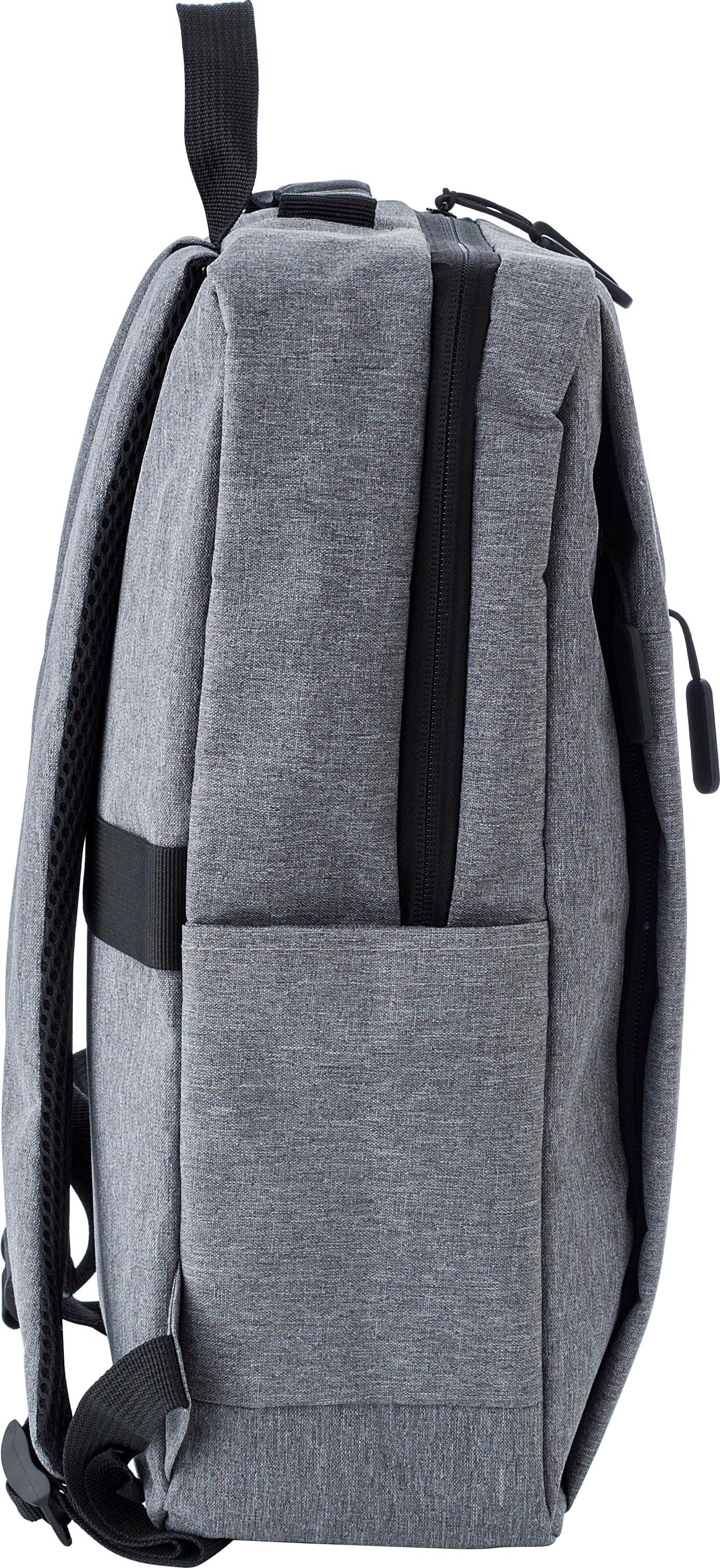 Vue 5 de Sac à dos pour ordinateur Carlito | 300D | 15 pouces