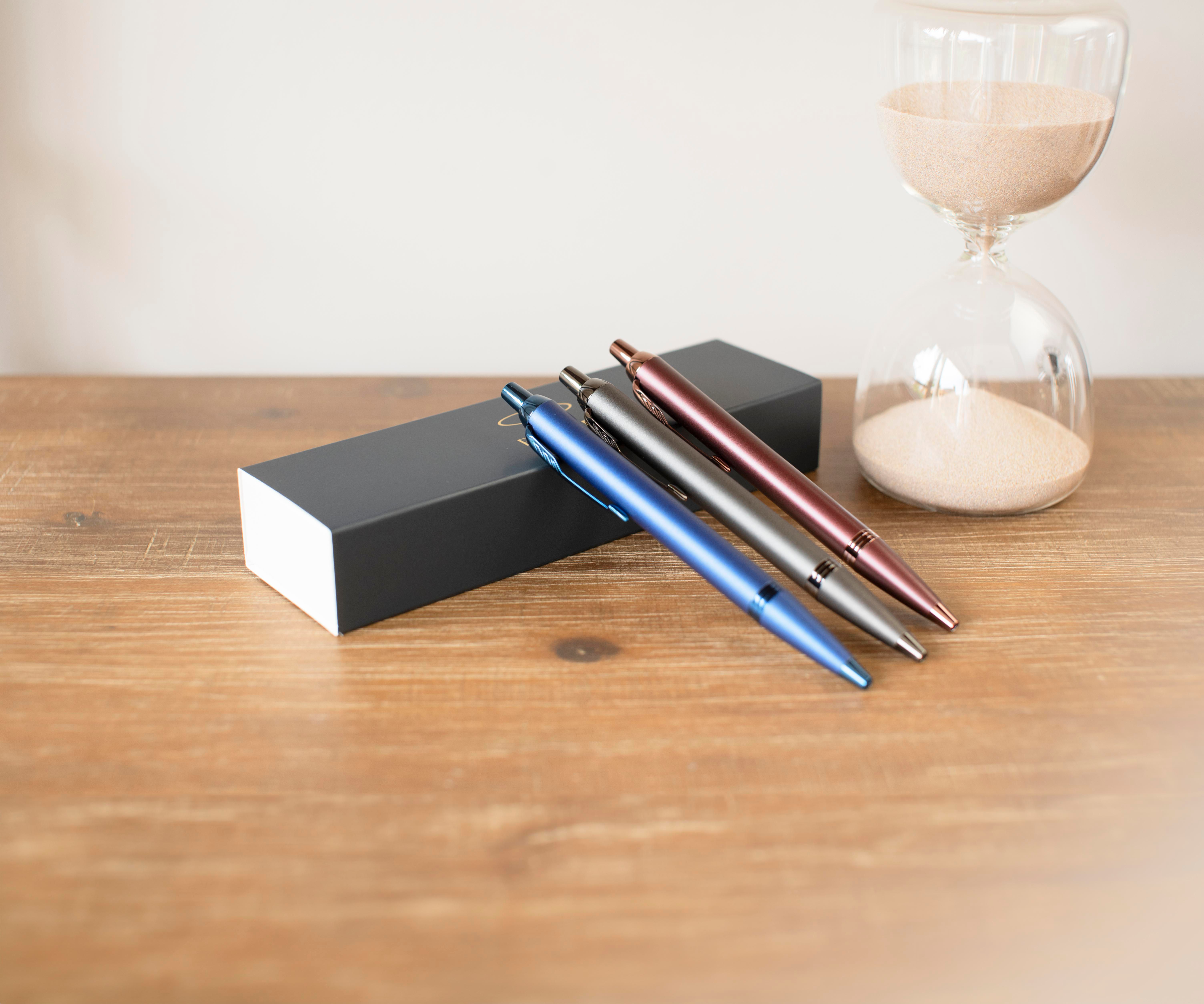Vue 9 de Parker IM Monochrome stylo bille | Métal