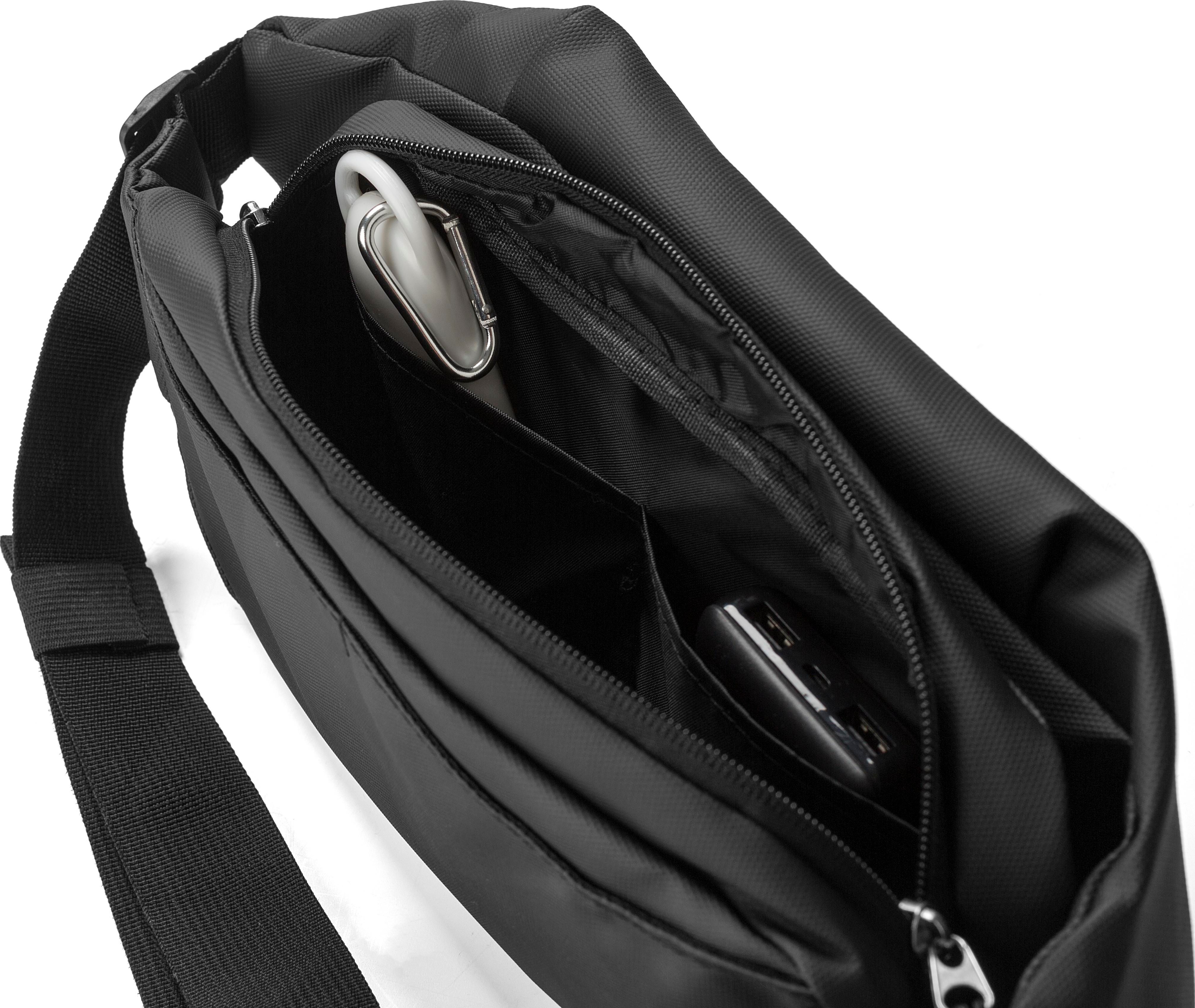 Vue 6 de Sac bandoulière Bria | Polyester 600D | Imperméable | 1 l