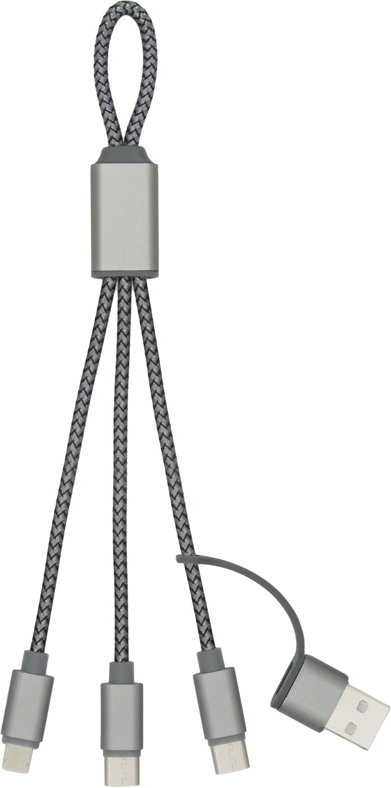 Vue 4 de BrandCharger câble de charge Trident 2 | 3-en-1
