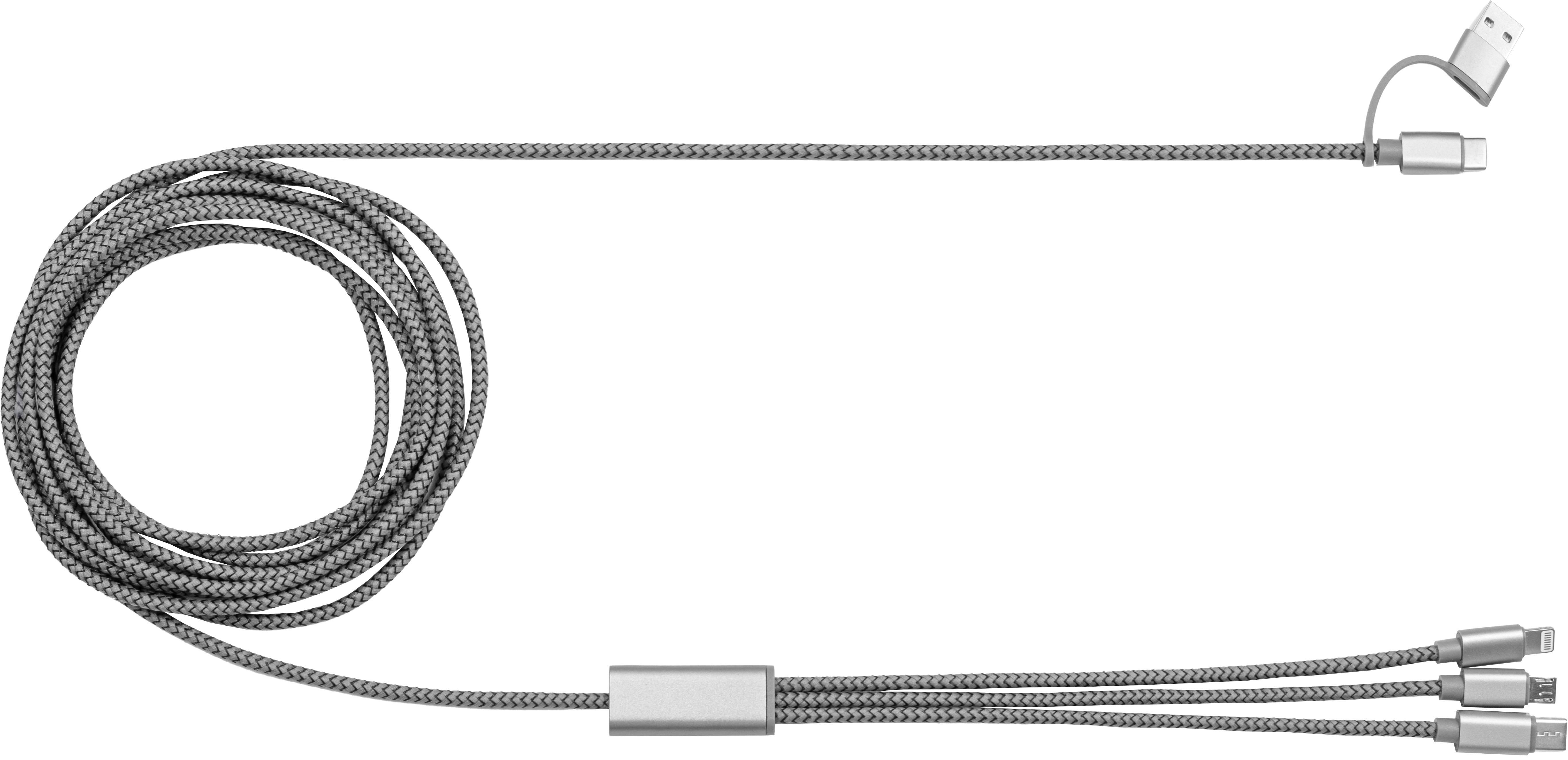 Vue 3 de BrandCharger câble de charge Trident 2+ | 3-en-1