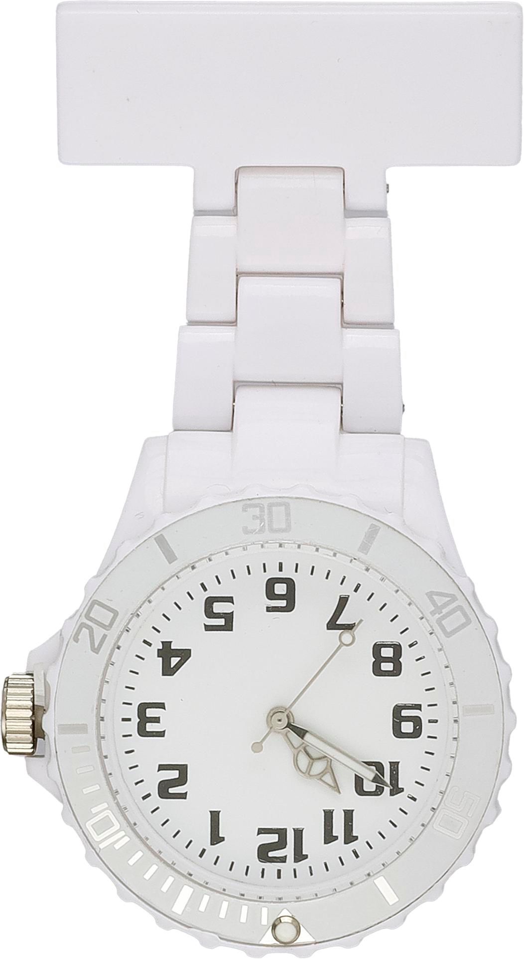 Vue 3 de Montre infirmière Simone | Plastique | Épingle