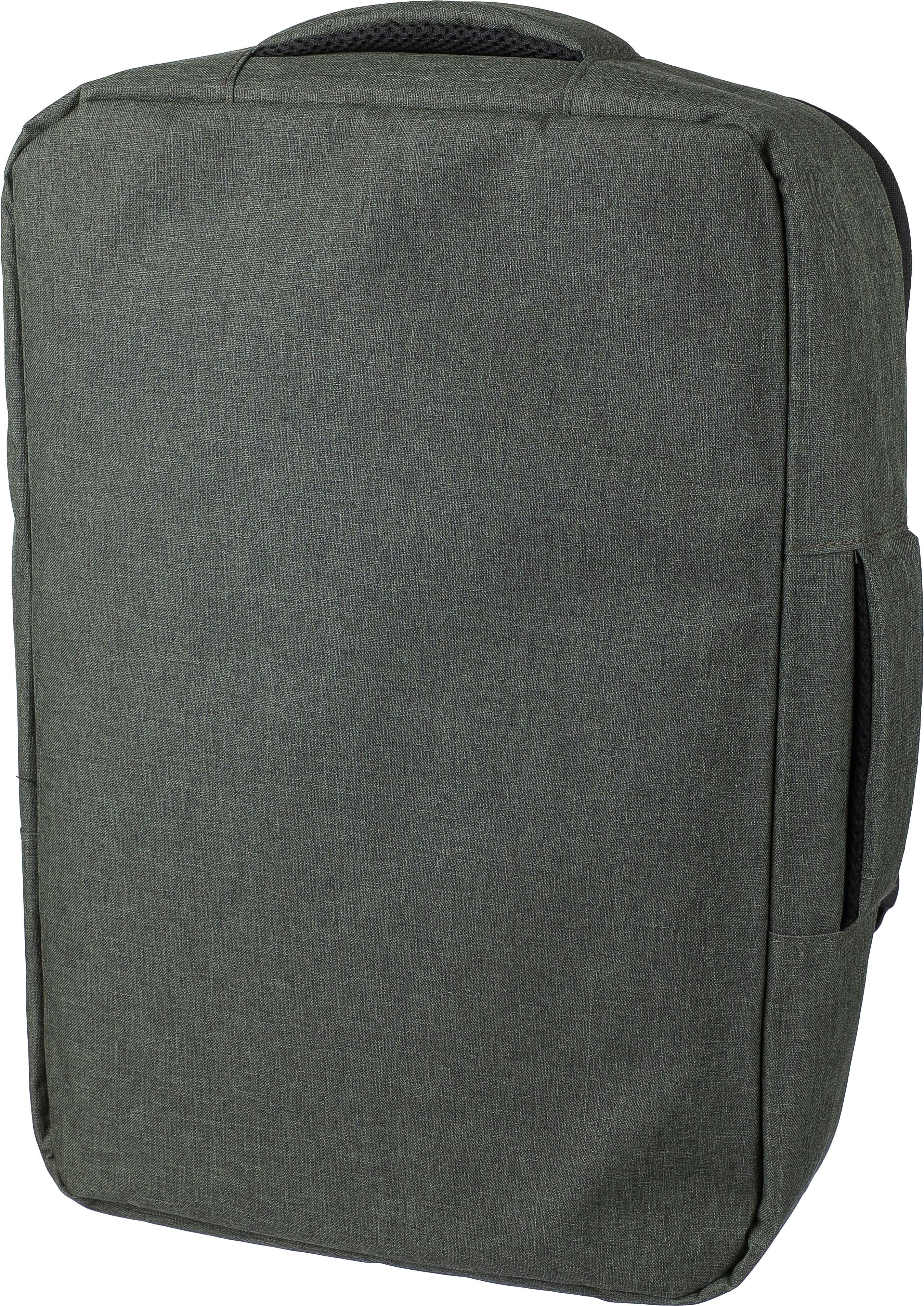 Vue 3 de Sac à dos ordinateur Eulalia | Recyclé | 12 l