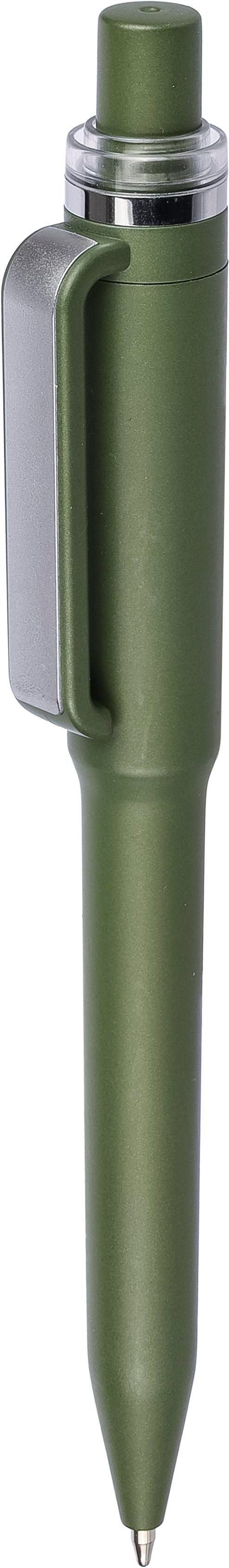 Vue 3 de Stylo à bille Zephyra | Recyclé | Forme mug de voyage
