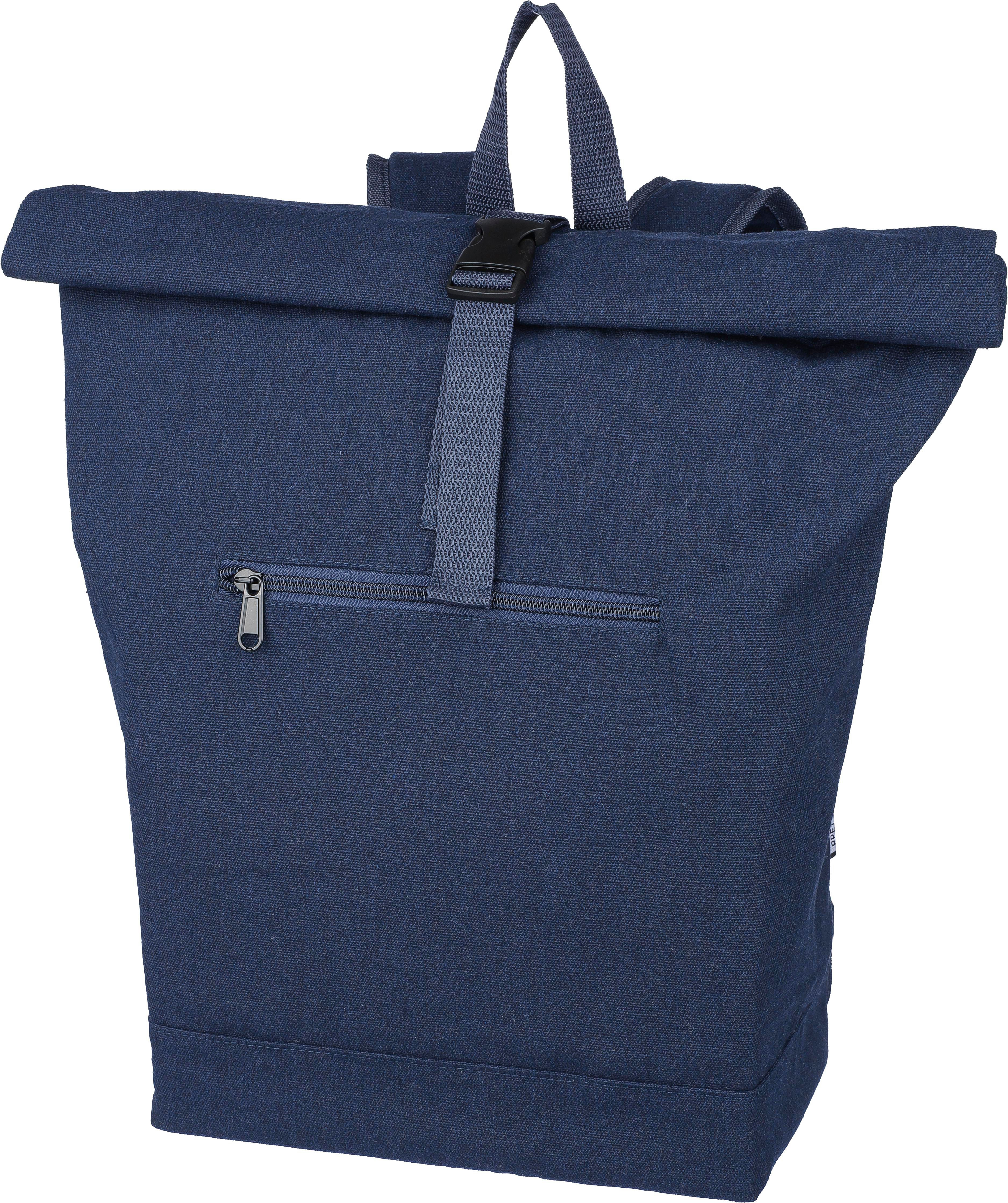 Vue 2 de Sac à dos Thaddeus | Recyclé | Rolltop | 15 l