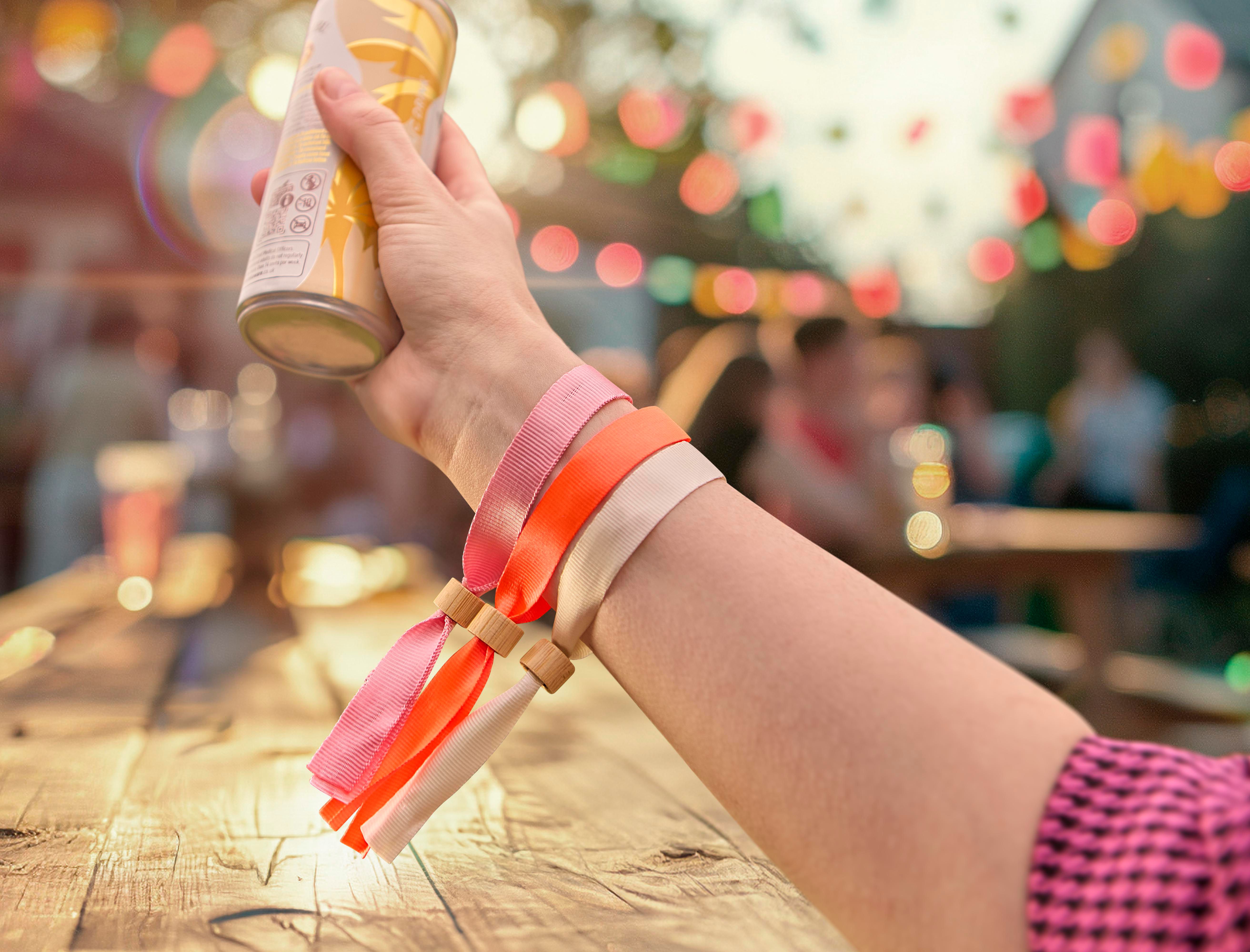Vue 7 de Bracelet Tarian | Recyclé | Festival