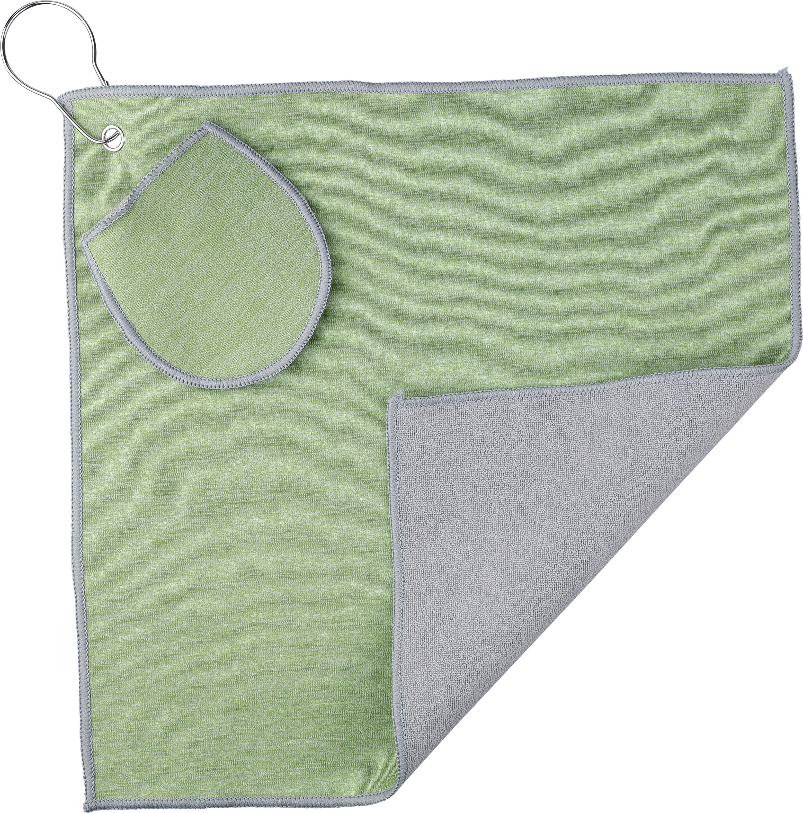Vue 4 de Serviette de golf Idris | Recyclé | Avec pochette