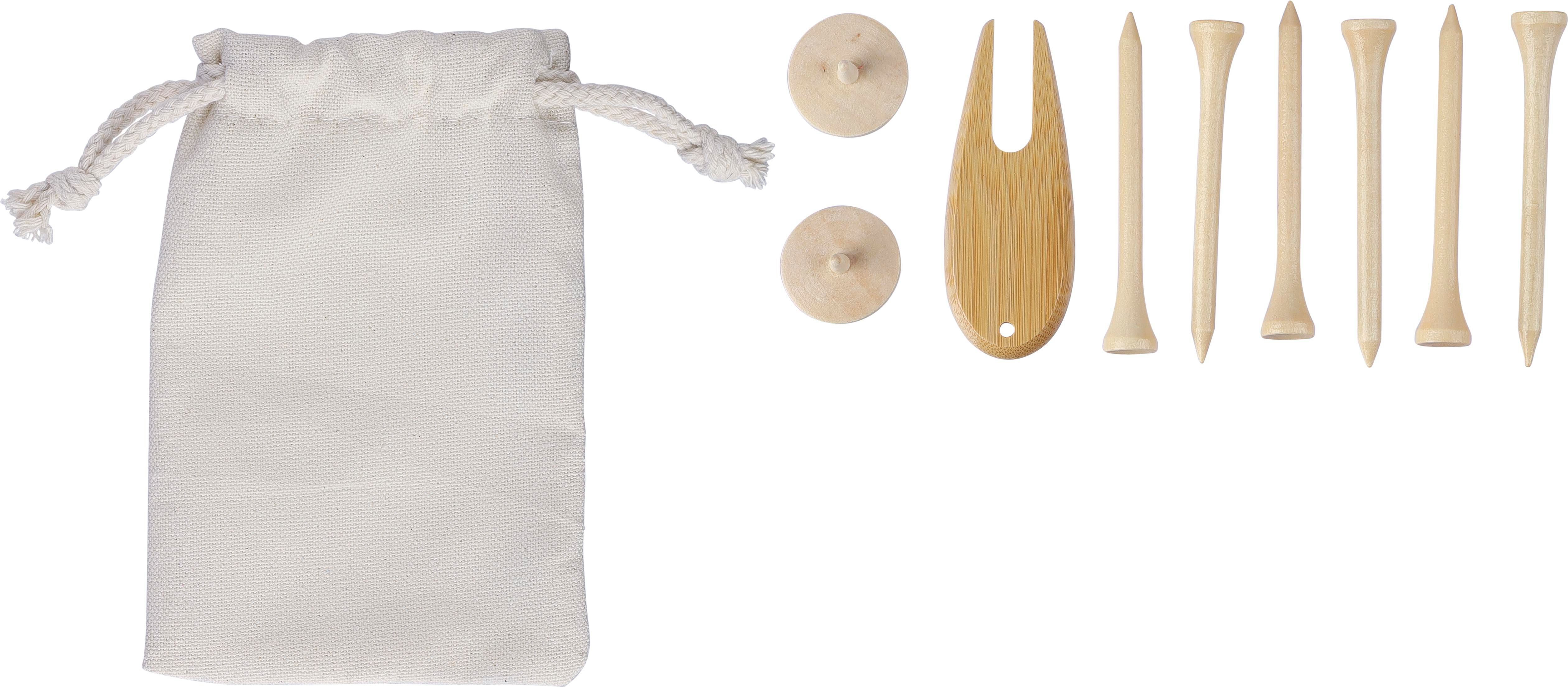 Vue 7 de Set de tees de golf Nyssa | 9 pièces
