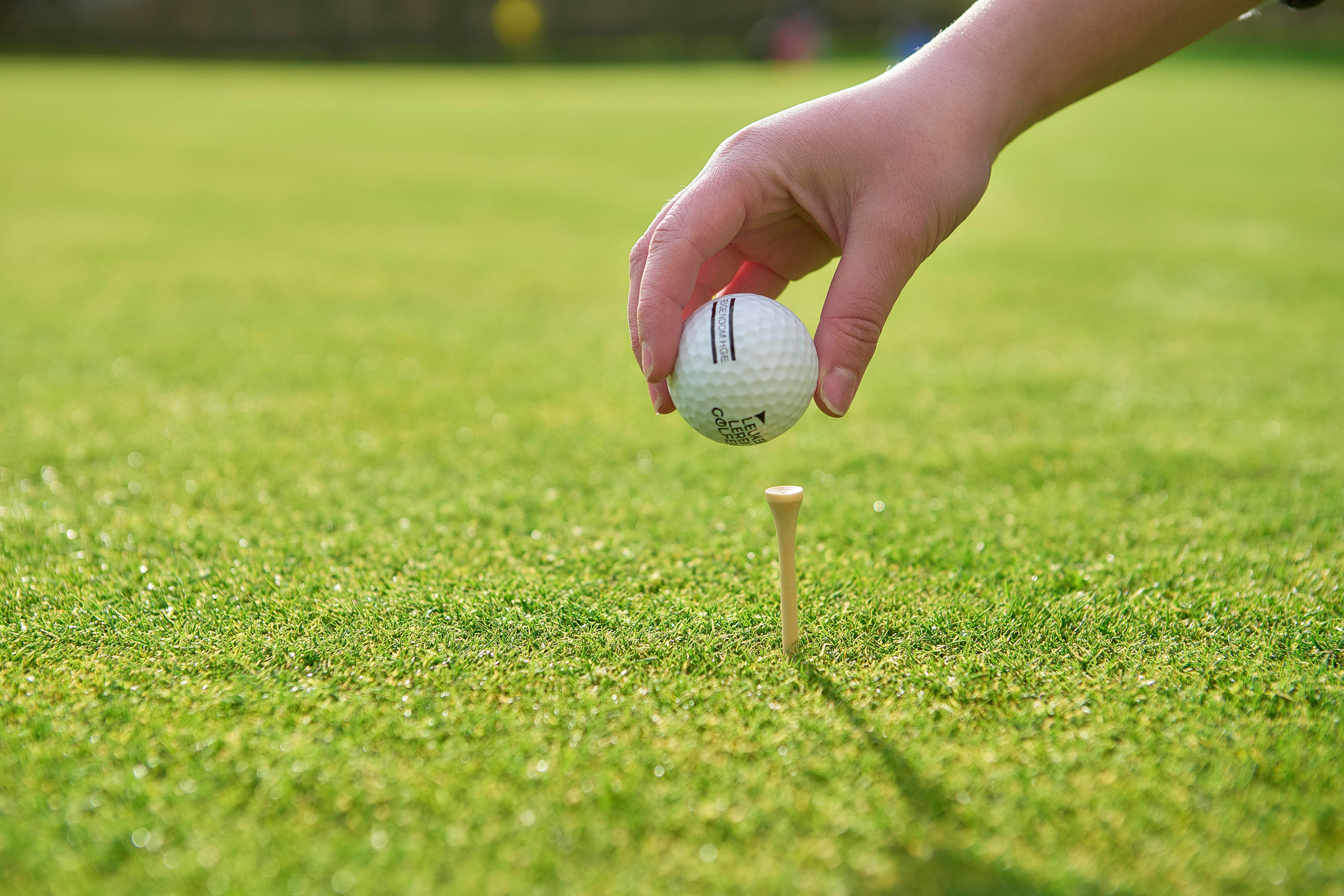 Vue 10 de Set de tees de golf Nyssa | 9 pièces