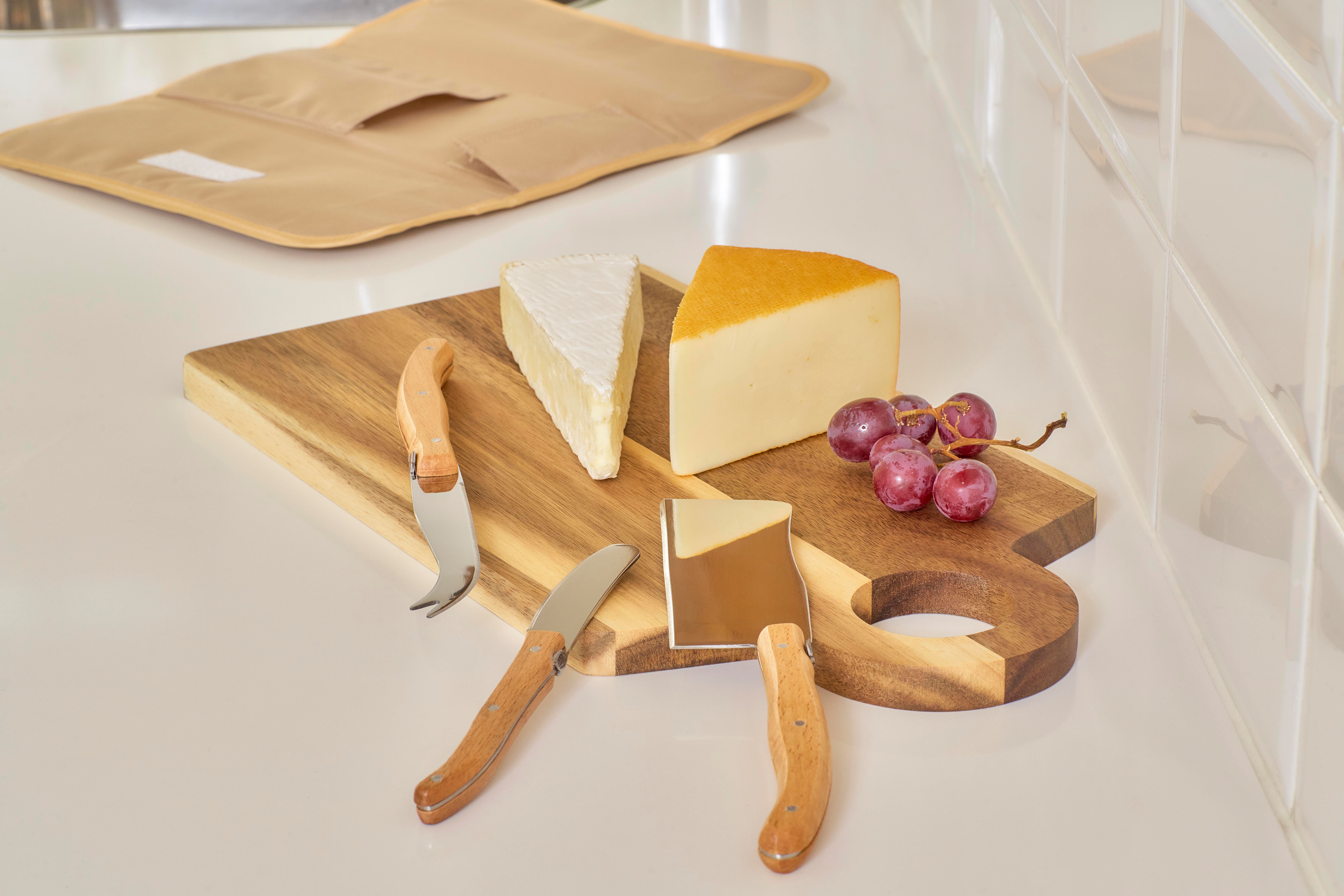 Vue 9 de Set à fromage Evelisse | Recyclé | 3 pièces