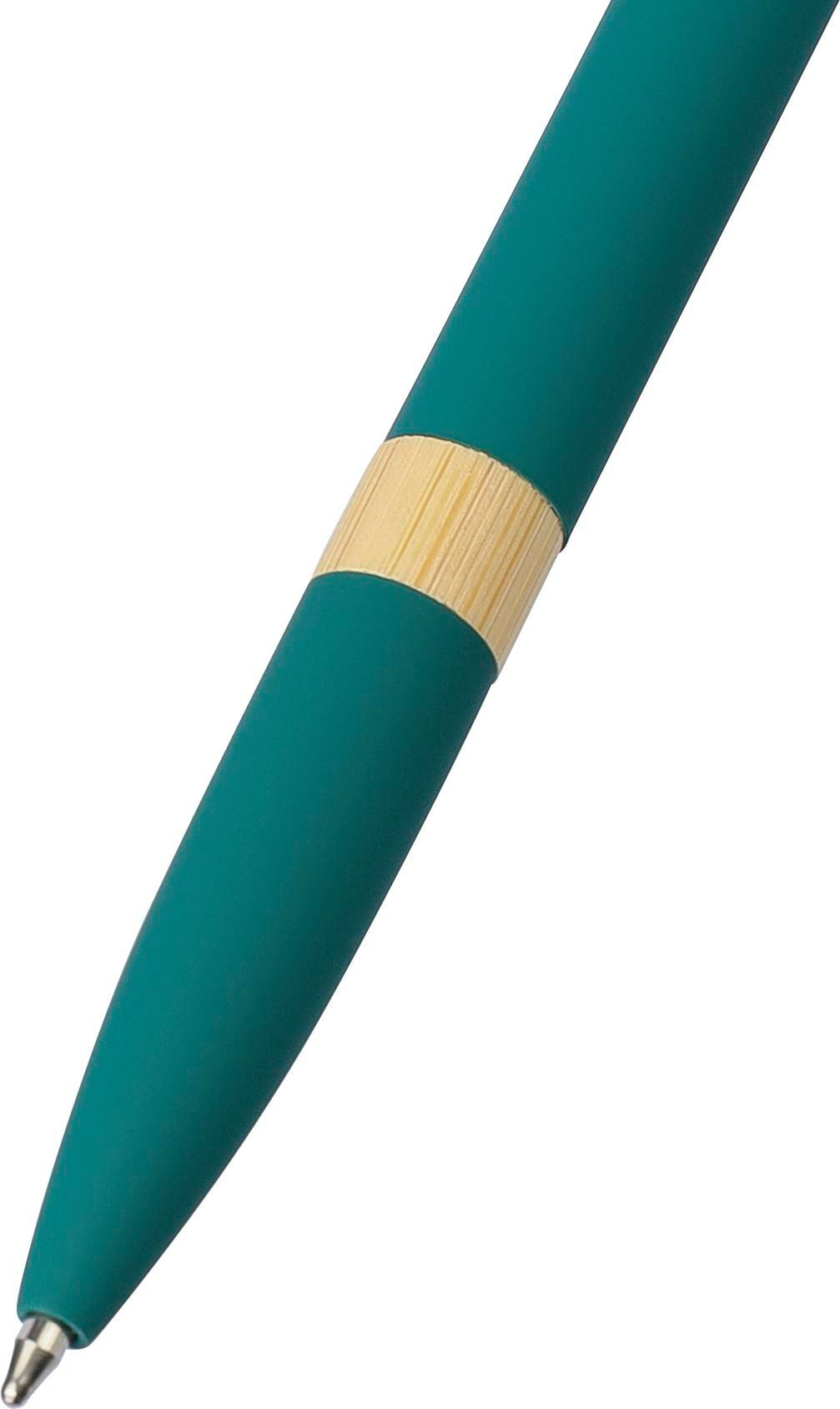 Vue 9 de Stylo bille Calandra | Recyclé | Bambou
