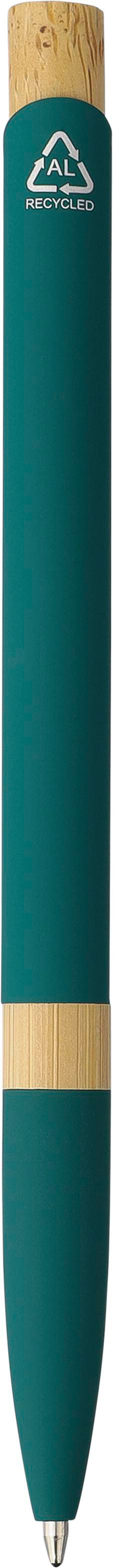Vue 4 de Stylo bille Calandra | Recyclé | Bambou