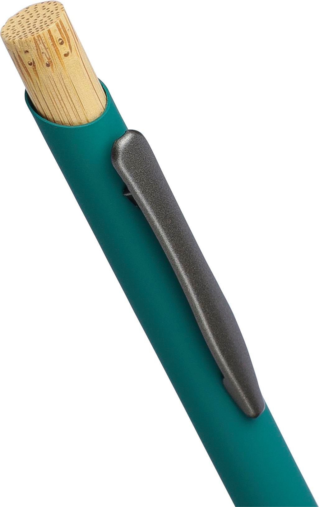 Vue 7 de Stylo bille Calandra | Recyclé | Bambou
