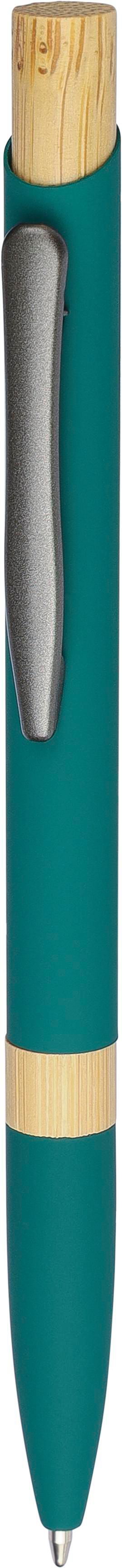 Vue 3 de Stylo bille Calandra | Recyclé | Bambou