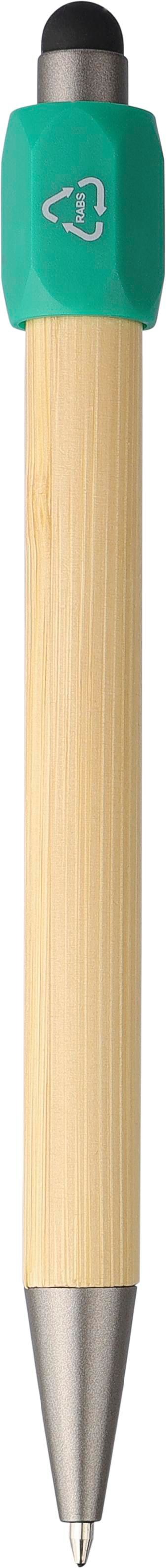 Vue 4 de Stylo à bille Fenn | Bambou | Spinner