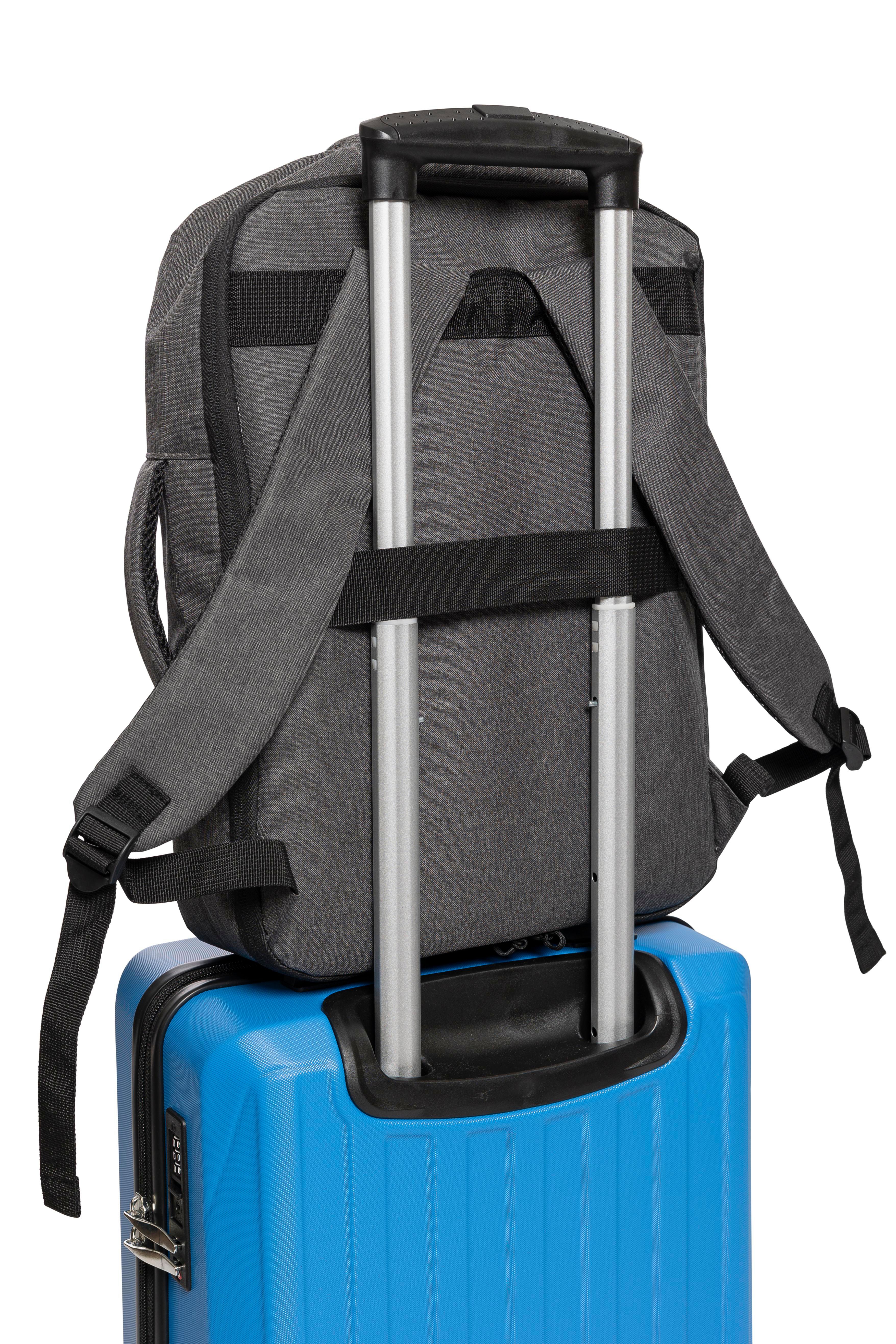 Vue 4 de Sac à dos ordinateur Eulalia | Recyclé | 12 l