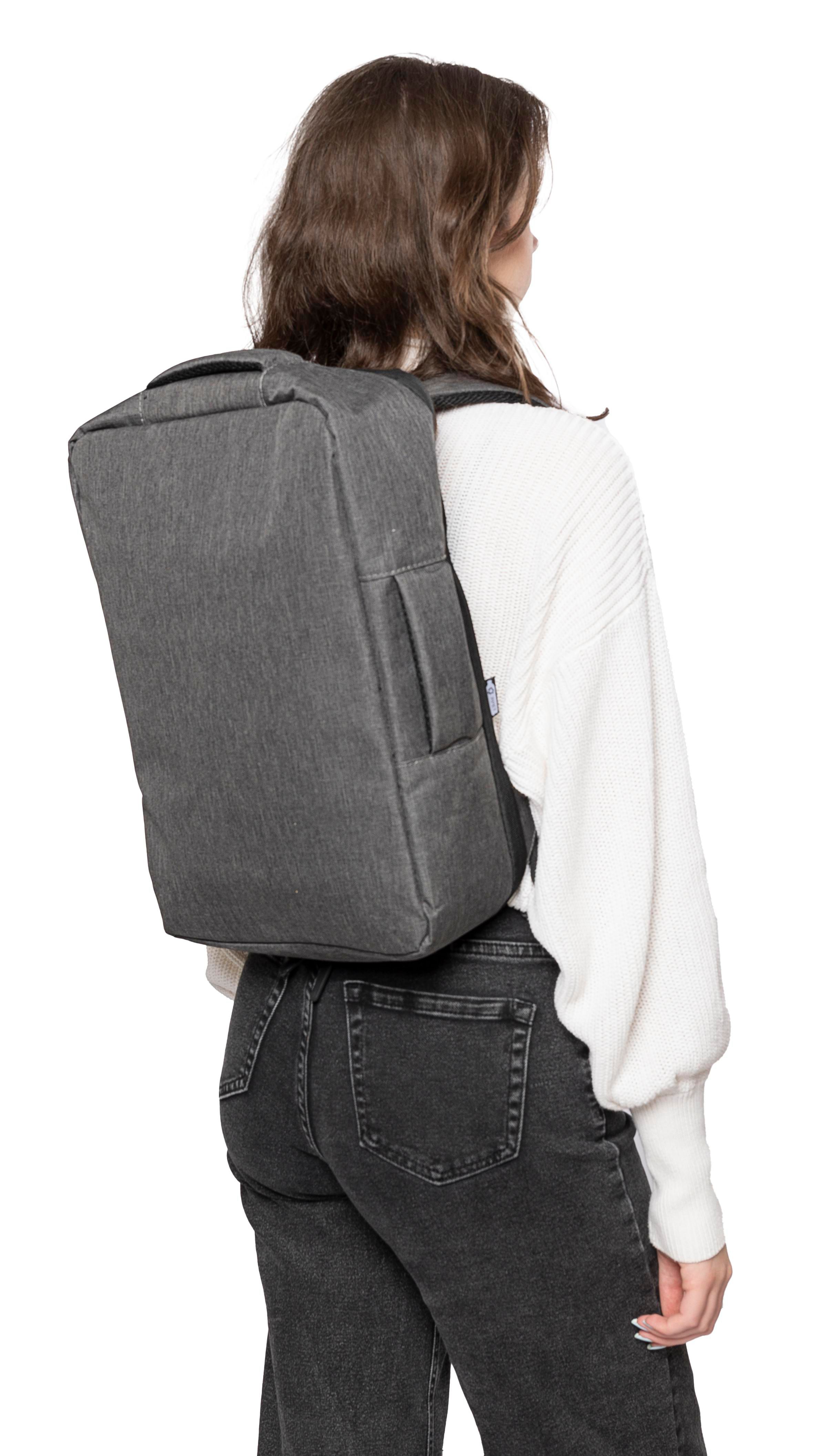 Vue 7 de Sac à dos ordinateur Eulalia | Recyclé | 12 l