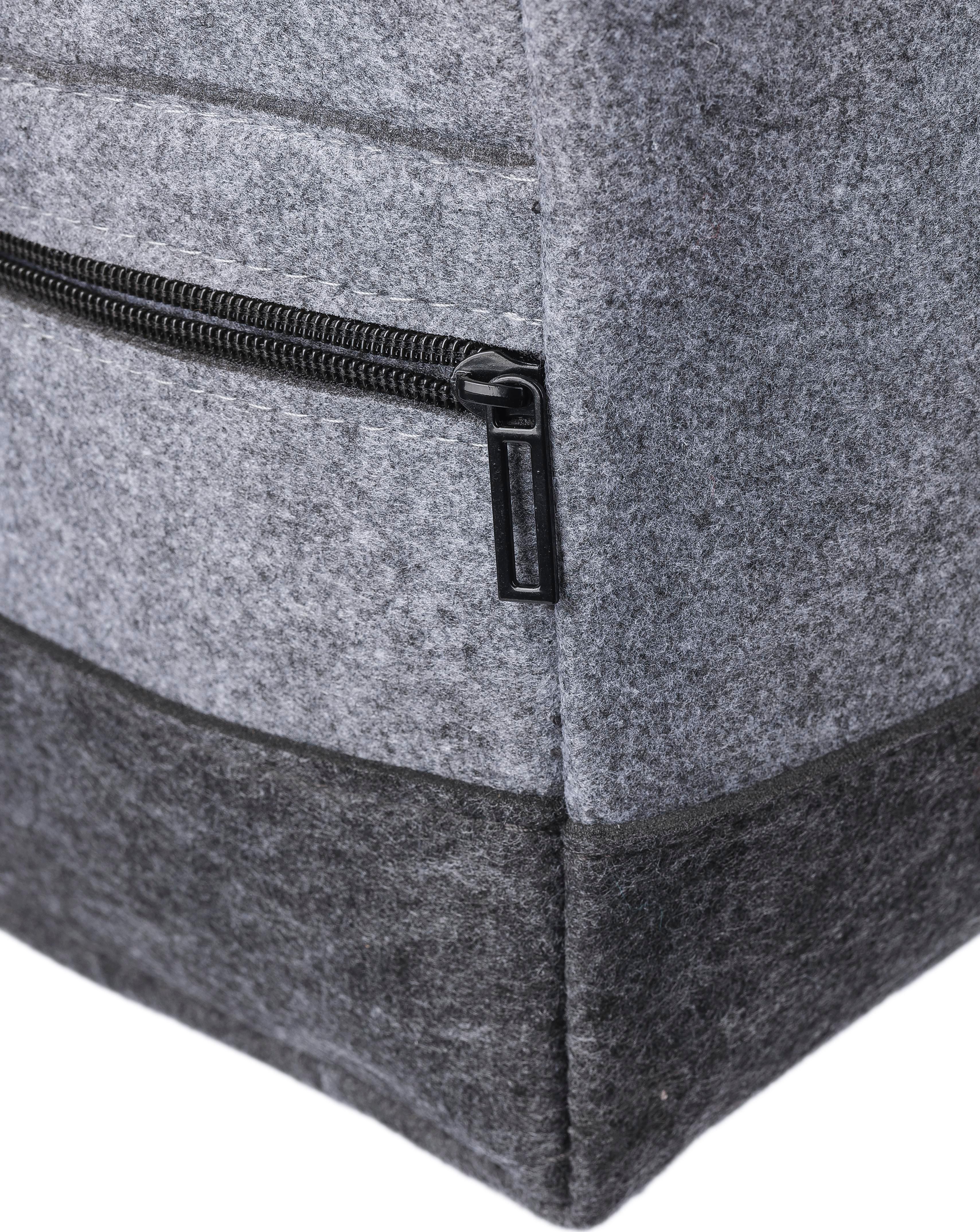Vue 12 de Sac de sport Corliss | Feutre recyclé | Sangle réglable