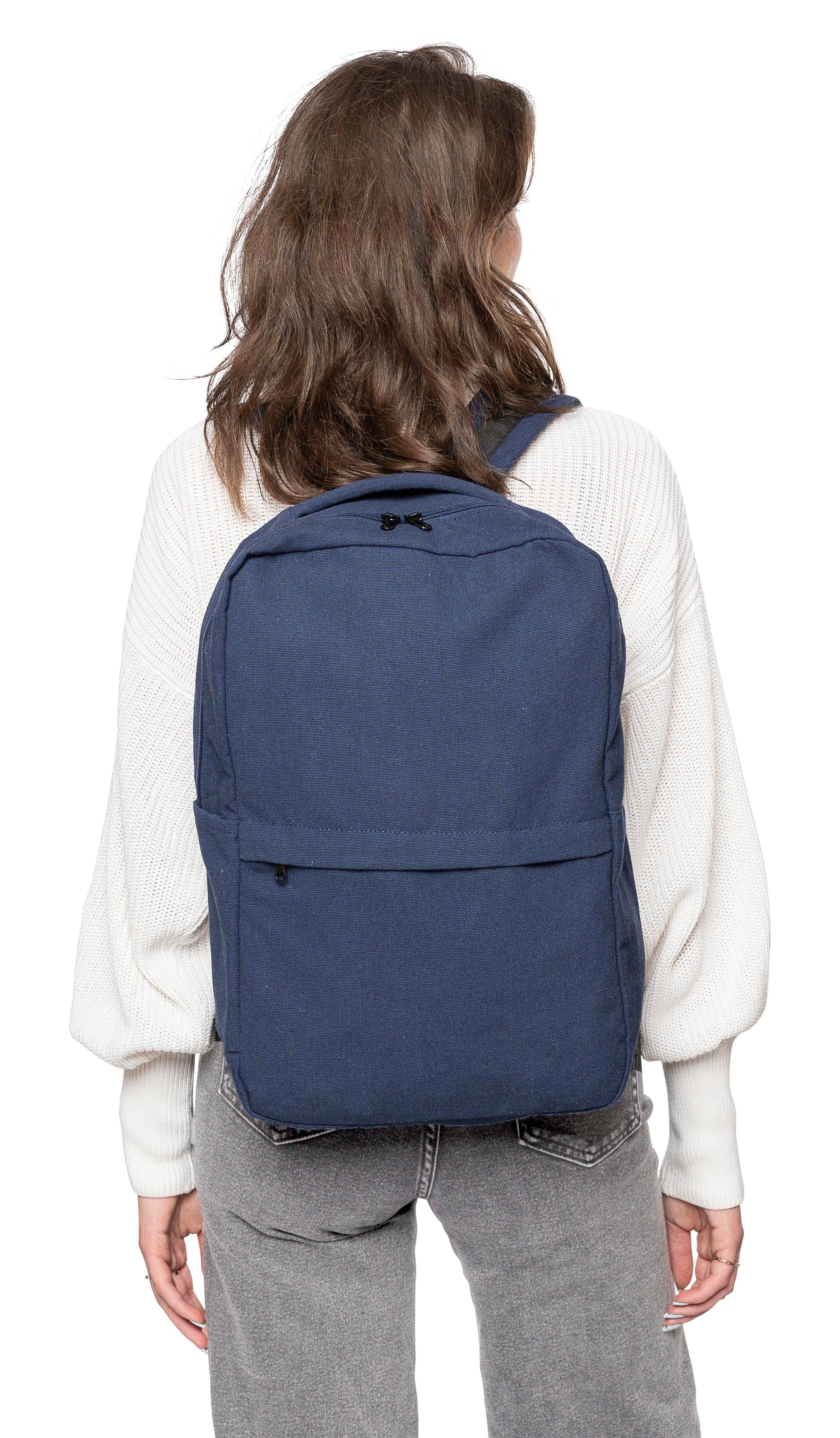 Vue 4 de Sac à dos Seraphina | Recyclé | Ordinateur portable 15" | 14 l