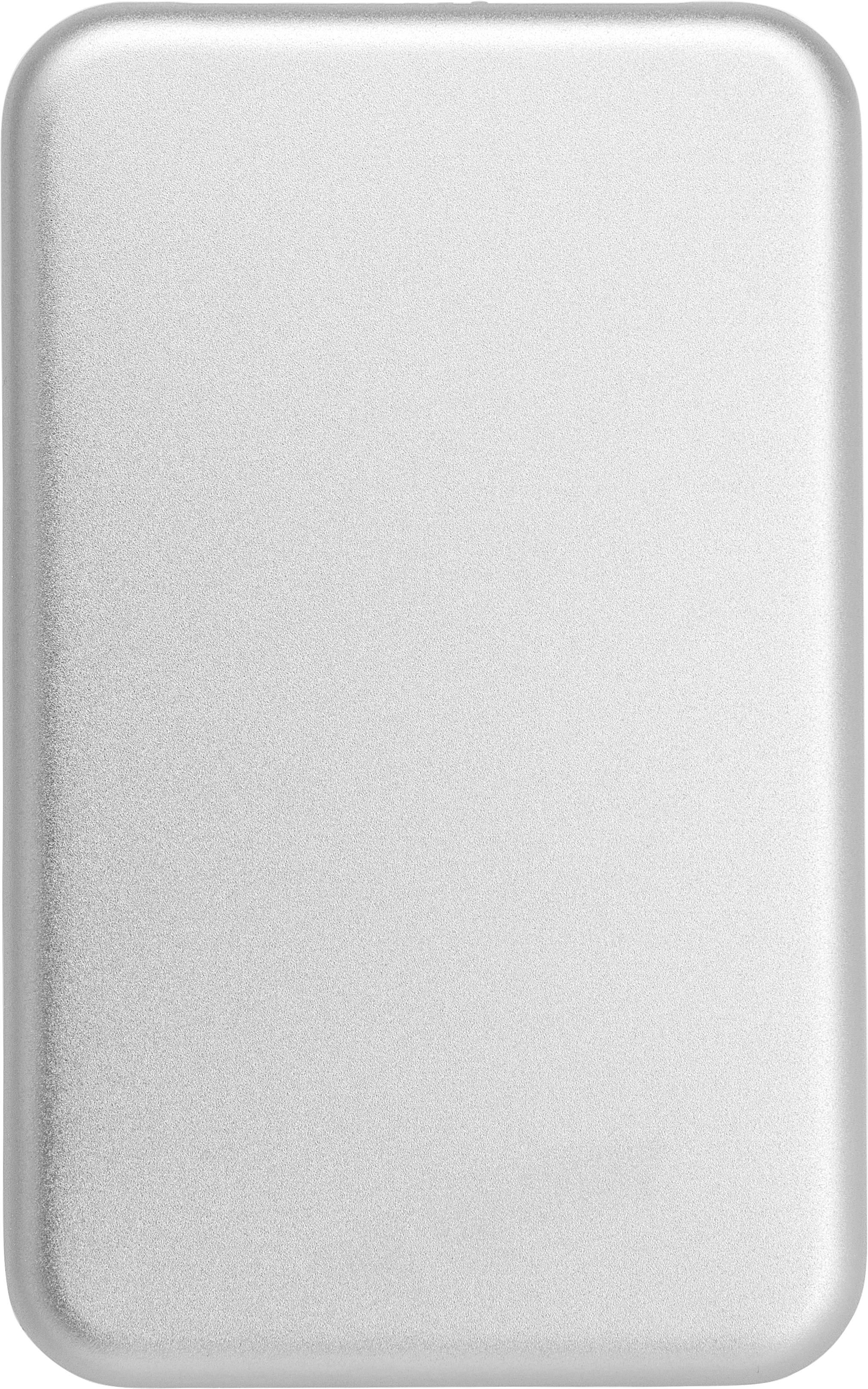Vue 2 de Power bank Tycho | Aluminium | Solaire | 4 000 mAh