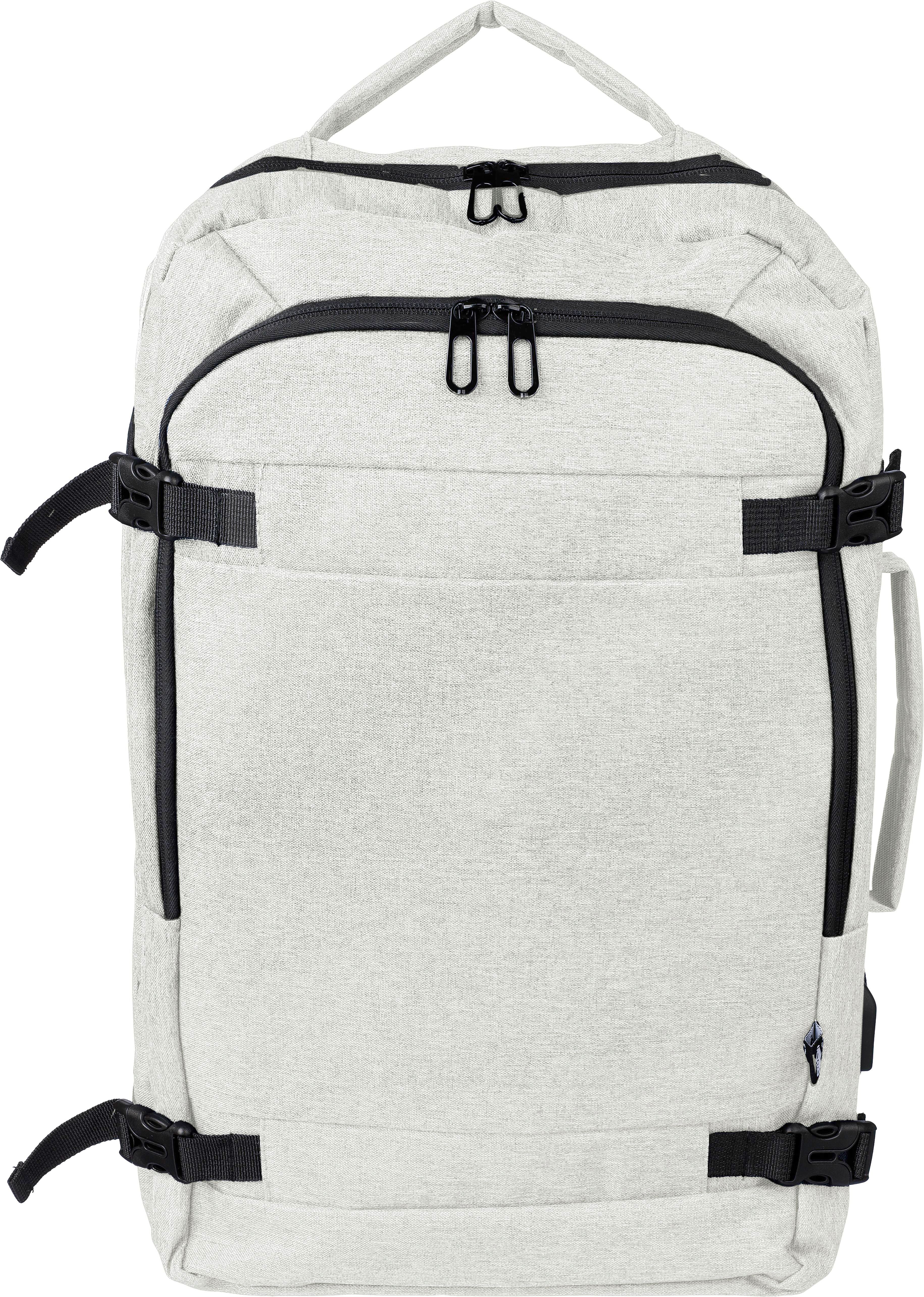 Vue 2 de Sac à dos Malcolm | Recyclé | Ordinateur portable 17" | 29 l