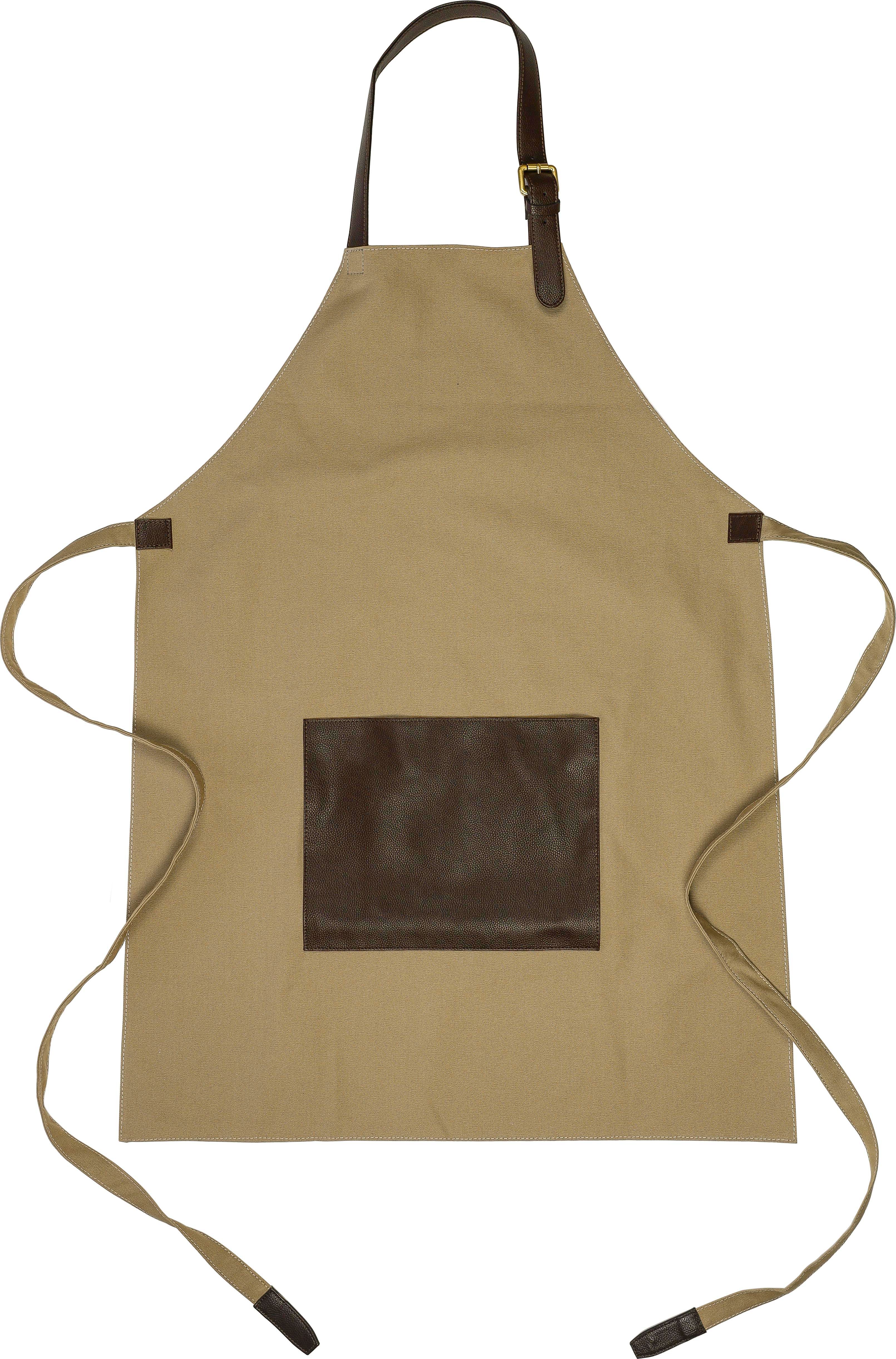 Vue 2 de Tablier Maria | Toile | Déperlant