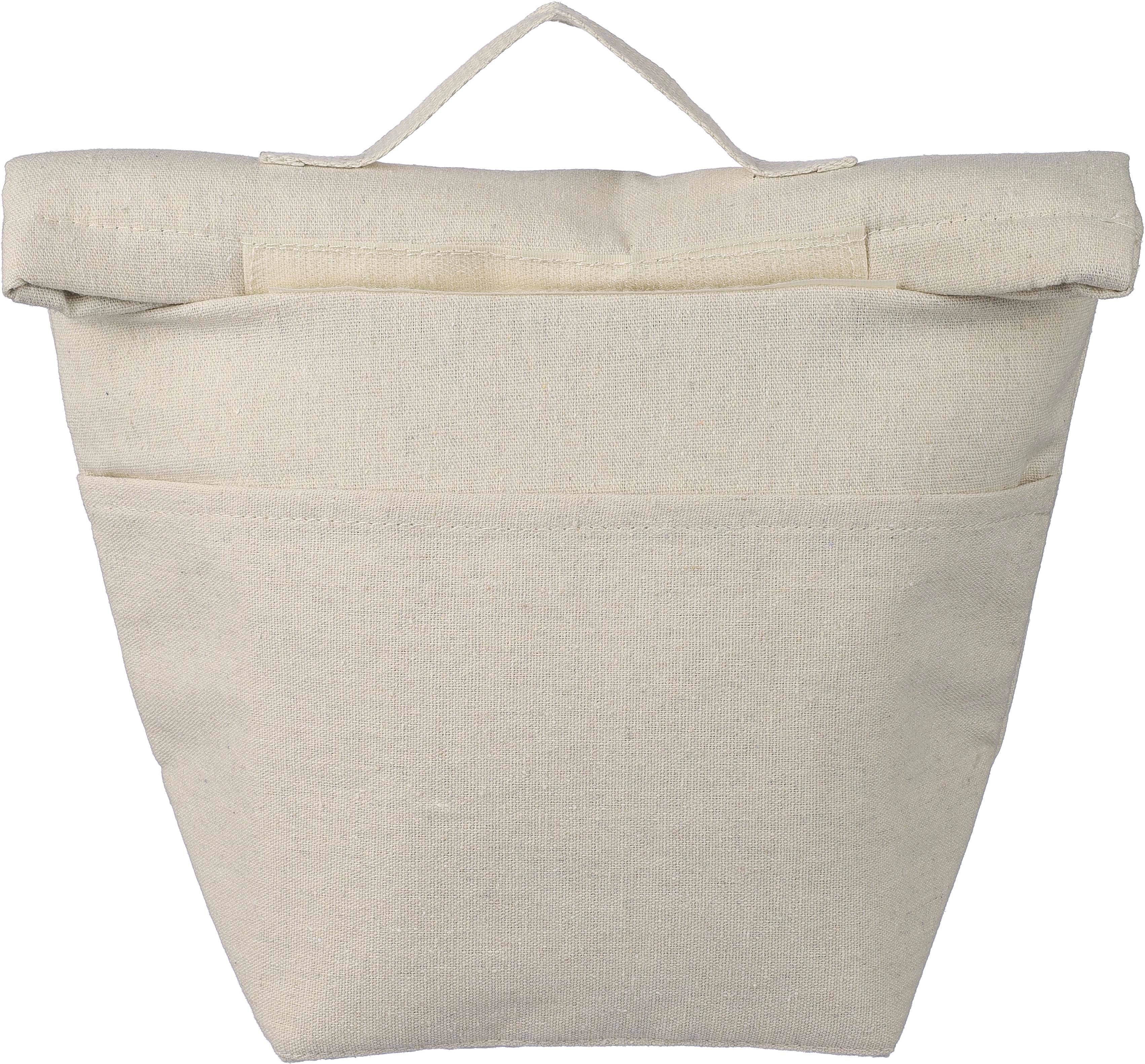 Sac isotherme Faith | Coton recyclé 220 g/m² | Roll-top